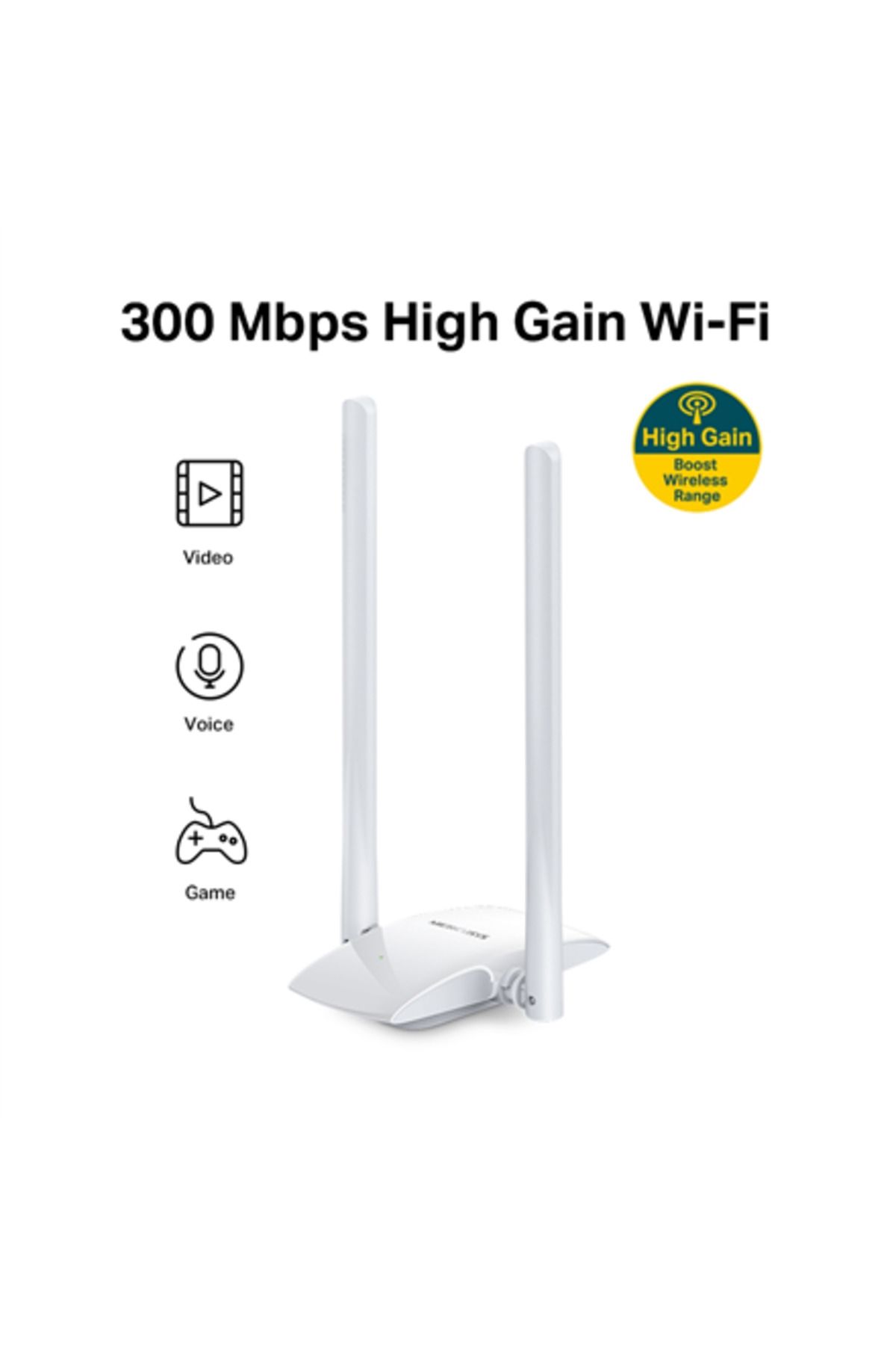Mercusys-| MW300UH | Hartă de conectare | IEEE 802.11b | IEEE 802.11g | IEEE 802.11n | USB 2.0 2
