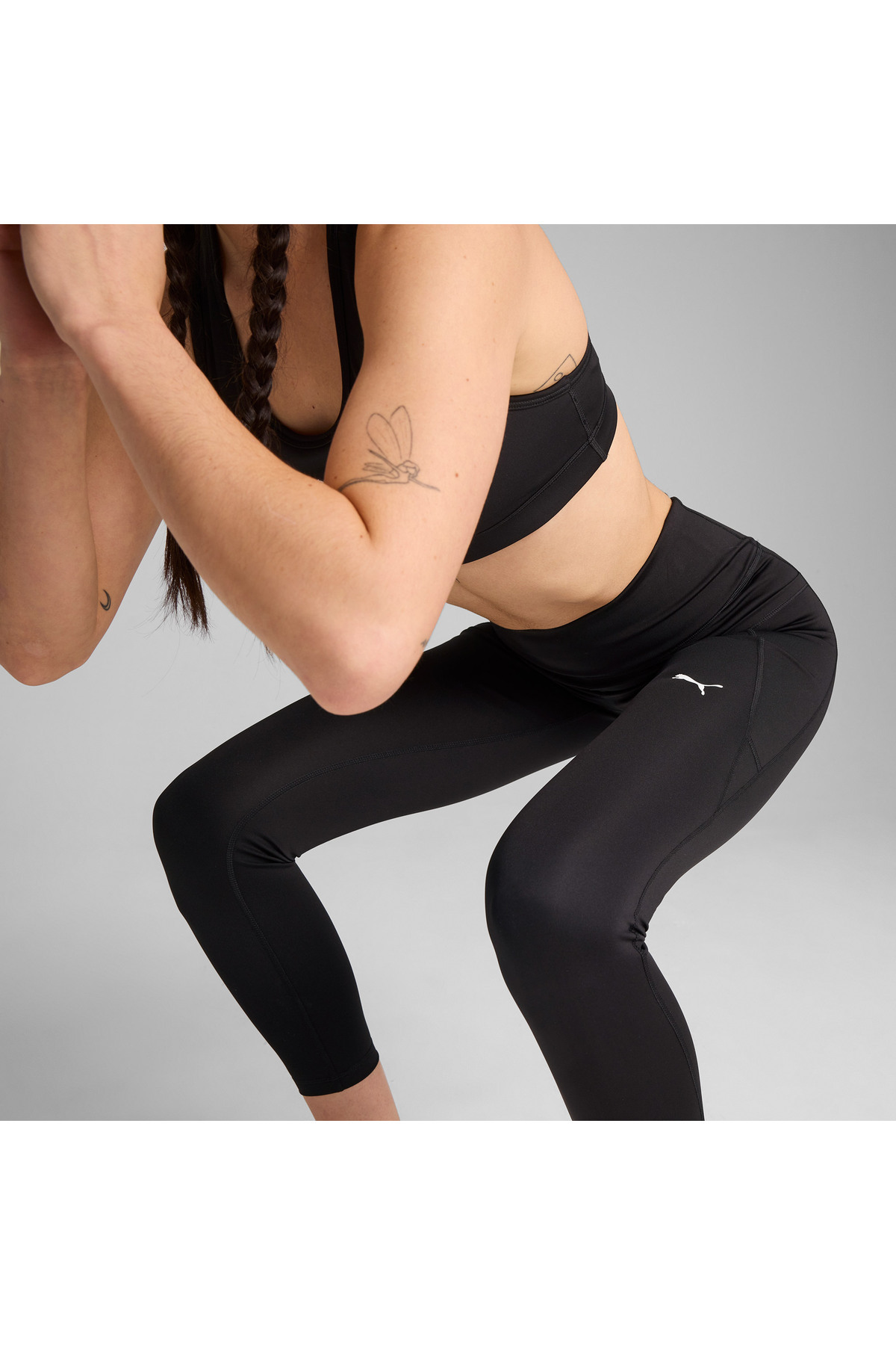 Puma Tad Essential Tight Hw 7-8 Kadın Siyah Tayt görsel 6