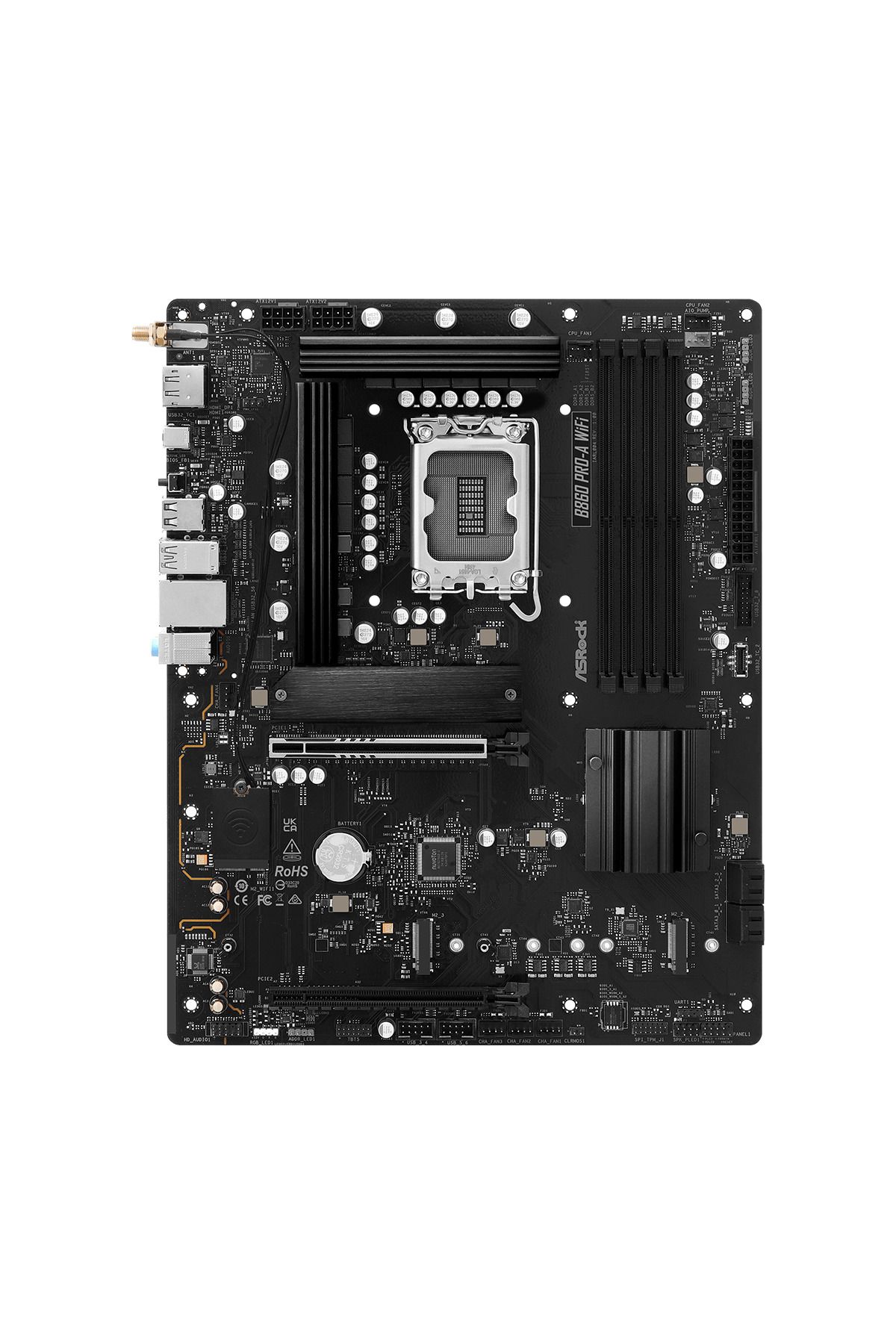 ASROCK-B860 PRO-A WIFI | Processor family Intel | Processor socket LGA1851 | DDR5 | 2