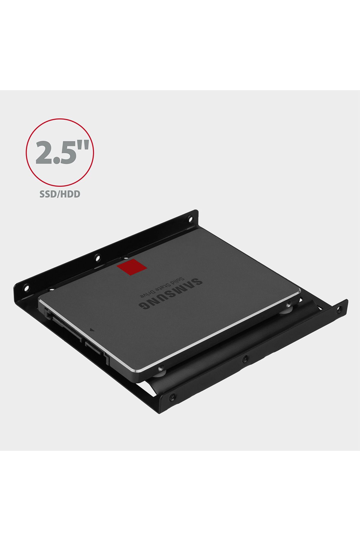 Axagon-Metal frame for mounting one 2.5" disk into one 3.5" position | RHD-125B 2