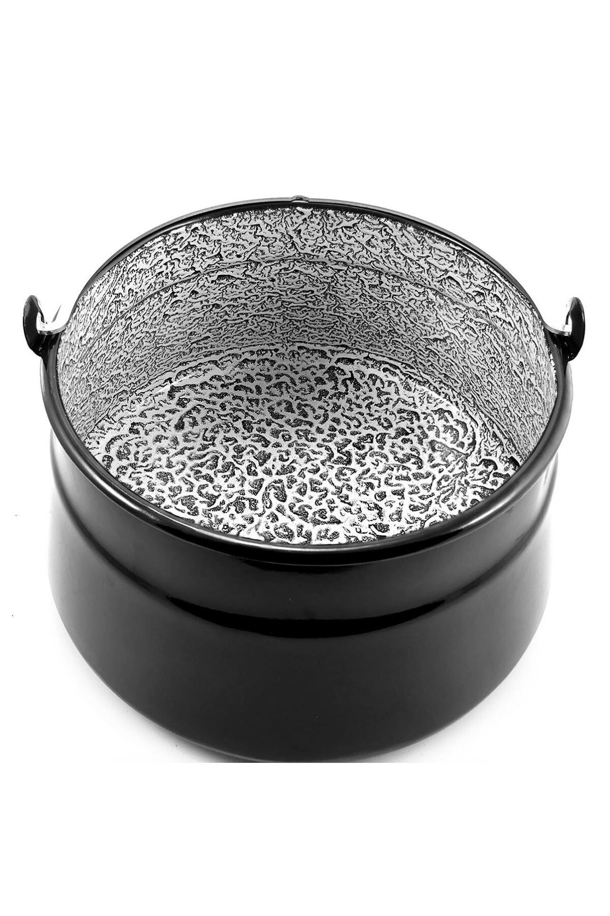 Perfect Home-Enameled saucepan with handle, flat bottom, 10 L, Perfect Home 3