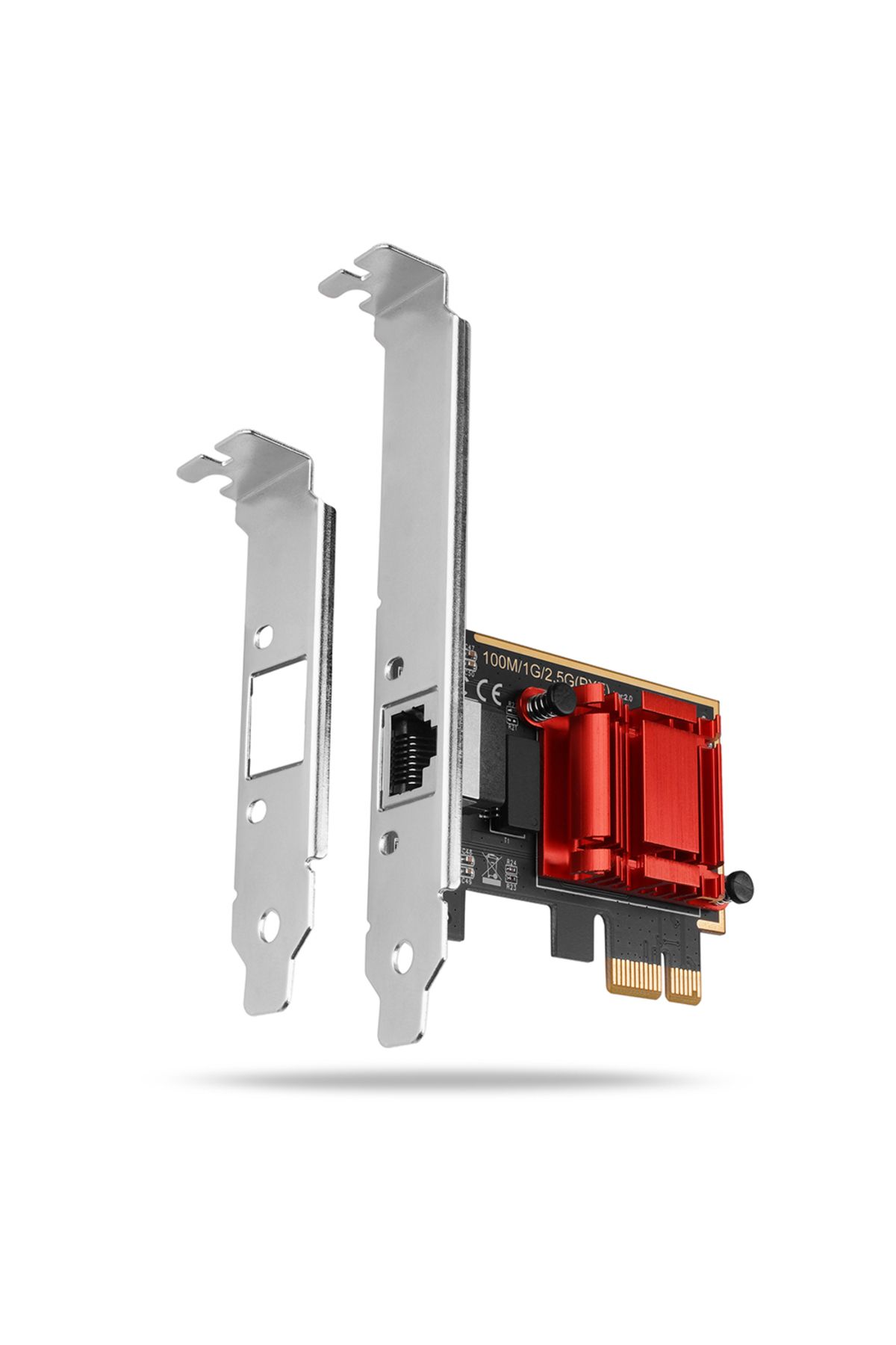 Axagon-PCI-Express network card with 2.5 Gbit/s transmission rate and PXE support | PCEE-G25 1