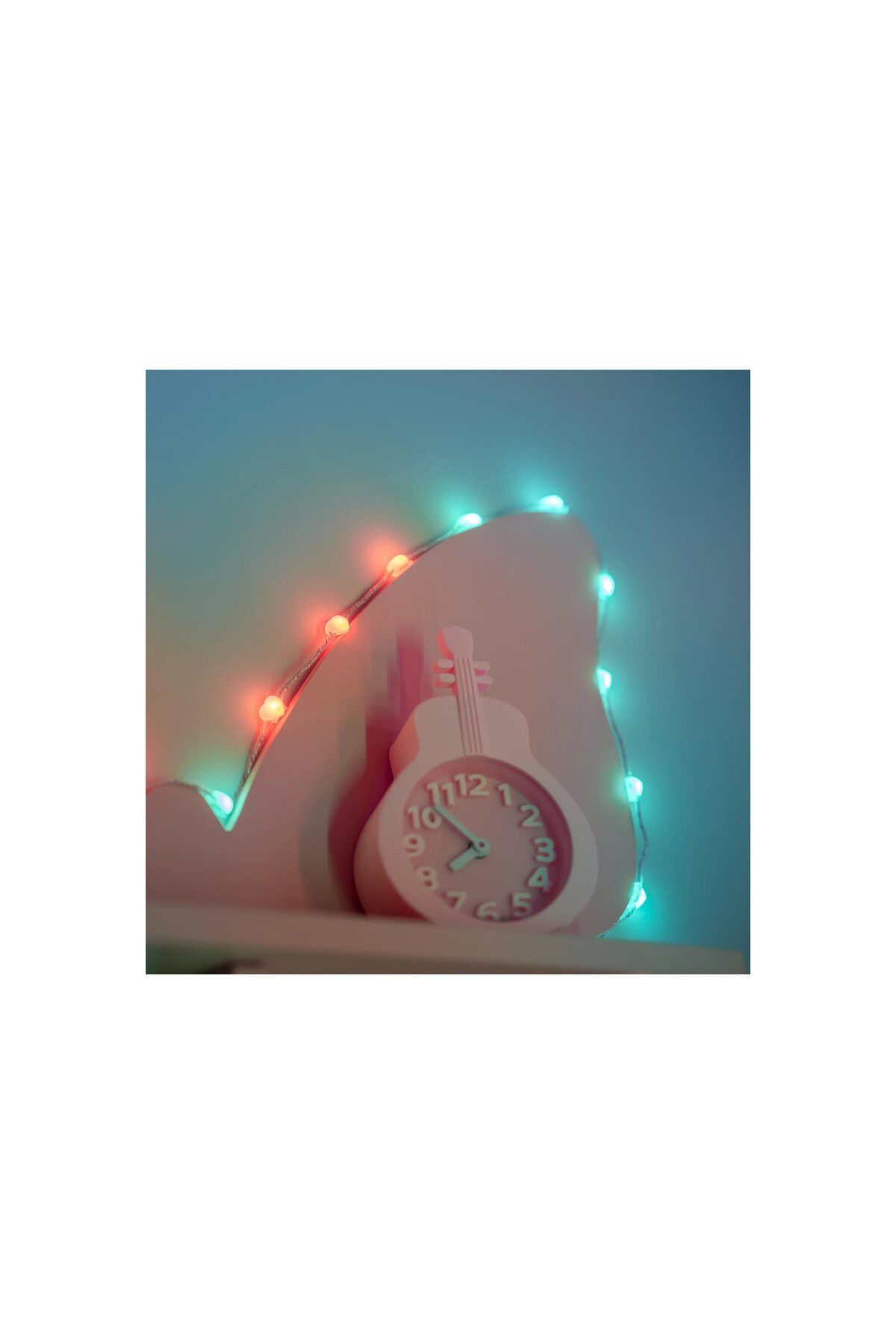 Twinkly-Bomboane 100 LED-uri RGB în formă de inimă, cablu transparent, USB-C|Twinkly 5