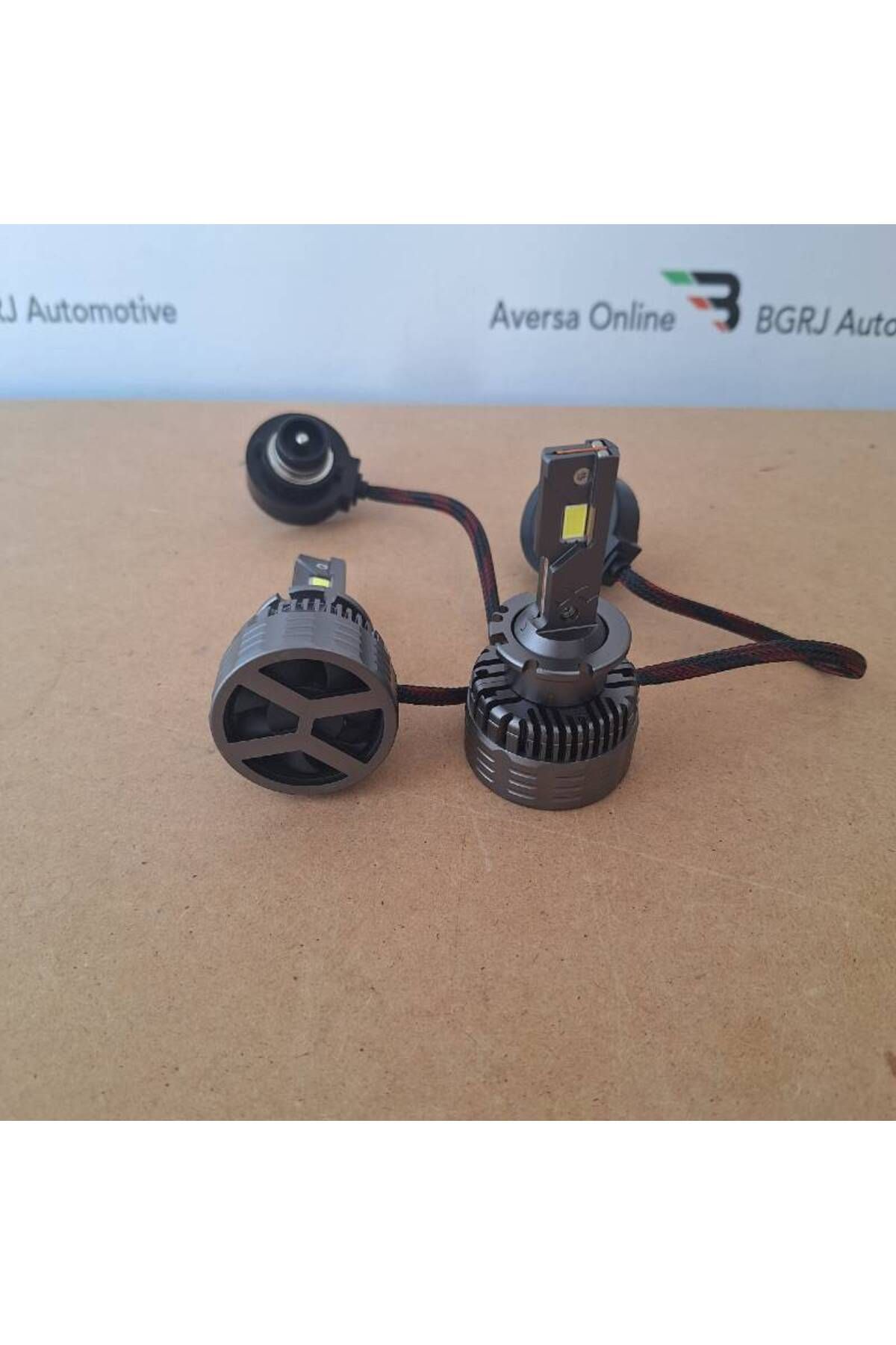 BGRJ Automotive-Set of 2 D2S LED R18 bulbs, xenon-led conversion, 23000 lumens 7
