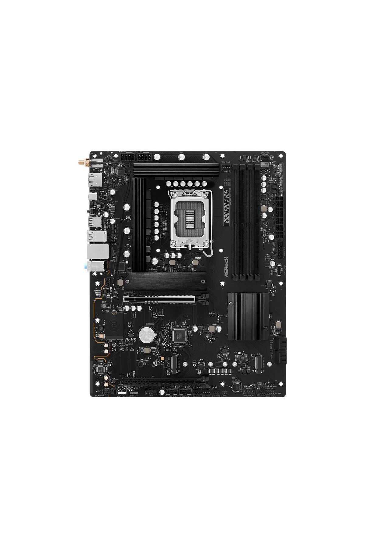 ASROCK-B860 PRO-A WIFI | Processor family Intel | Processor socket LGA1851 | DDR5 | 5