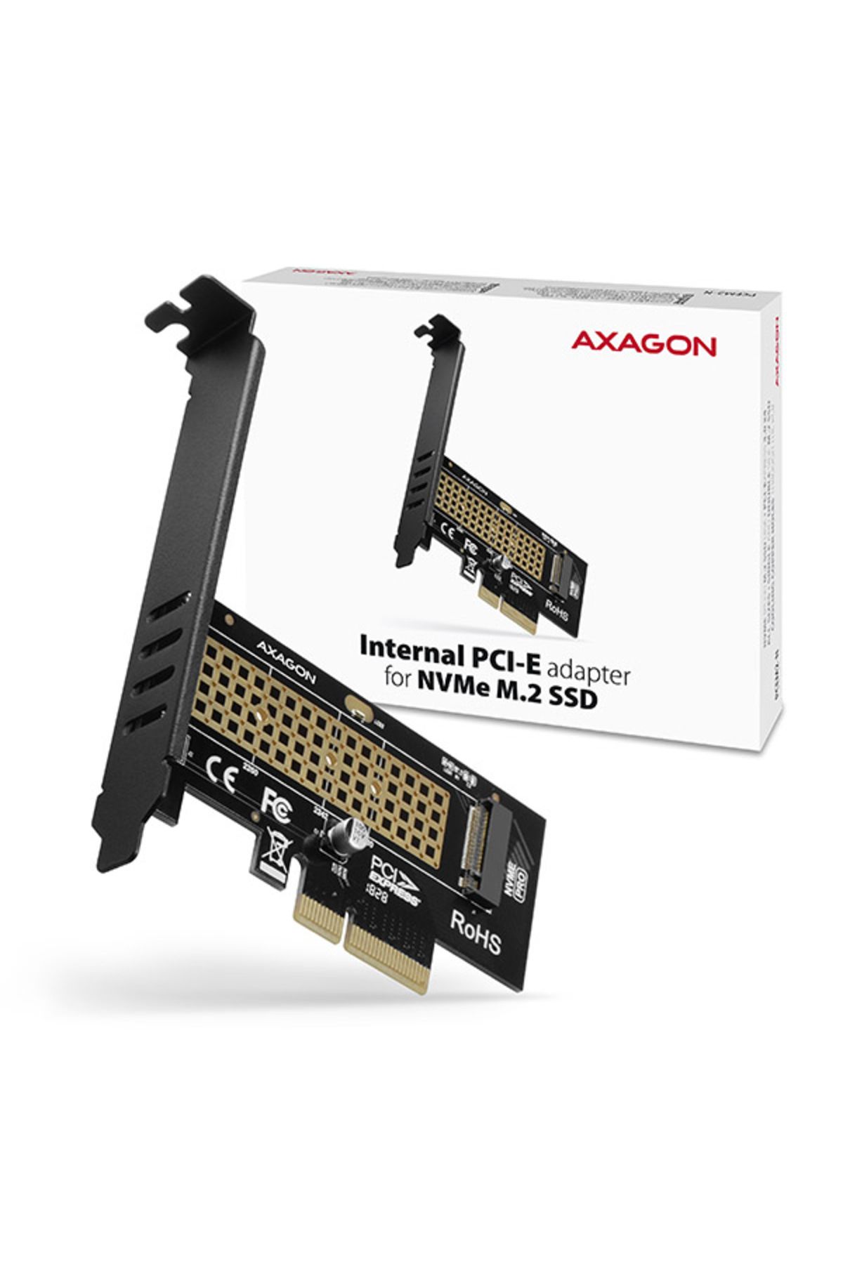 Axagon-The PCI-Express x4 internal adapter for connecting an NVMe M.2 SSD disk to a computer | 9