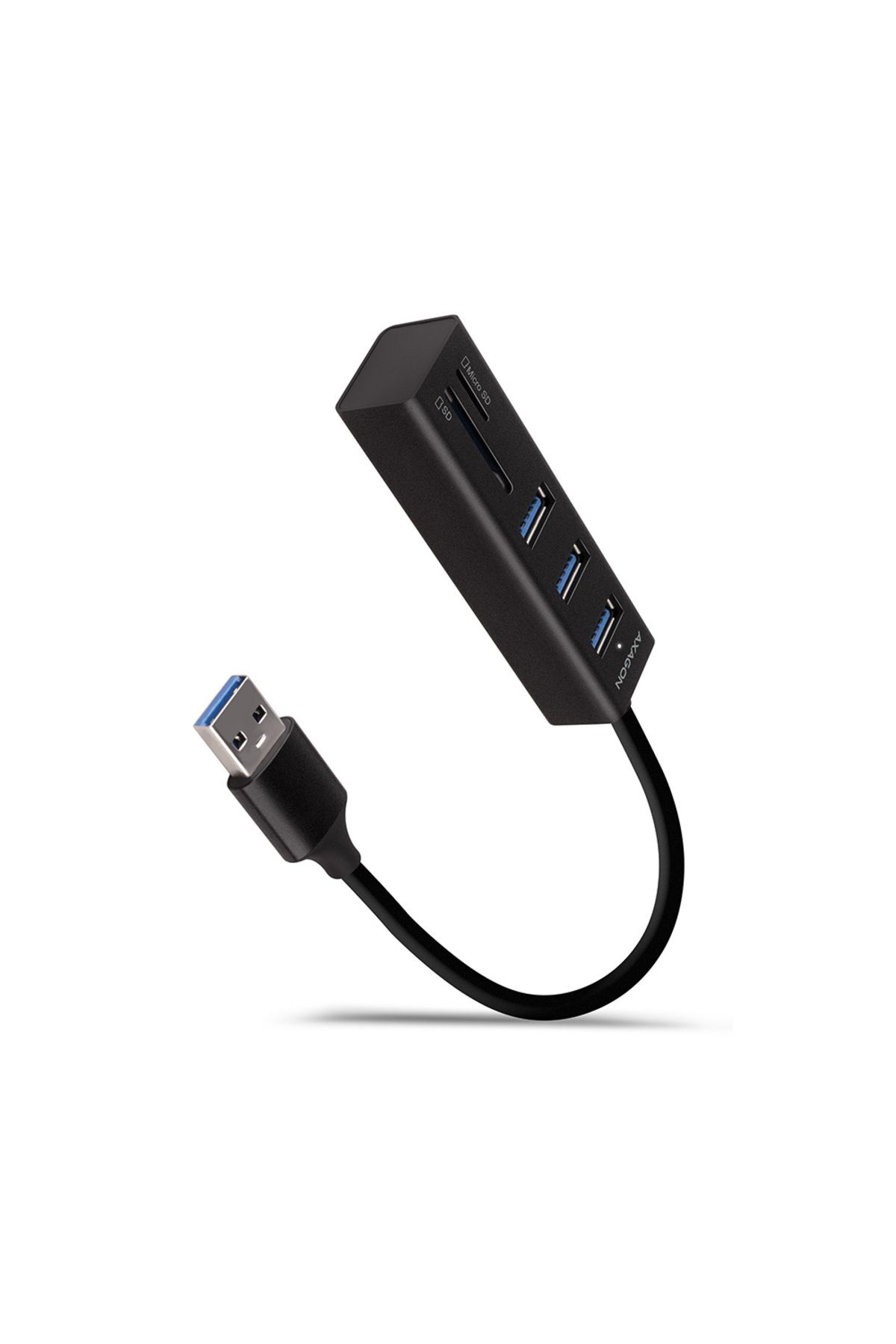 Axagon-SuperSpeed USB-A Hub and Card Reader | HMA-CR3A 1