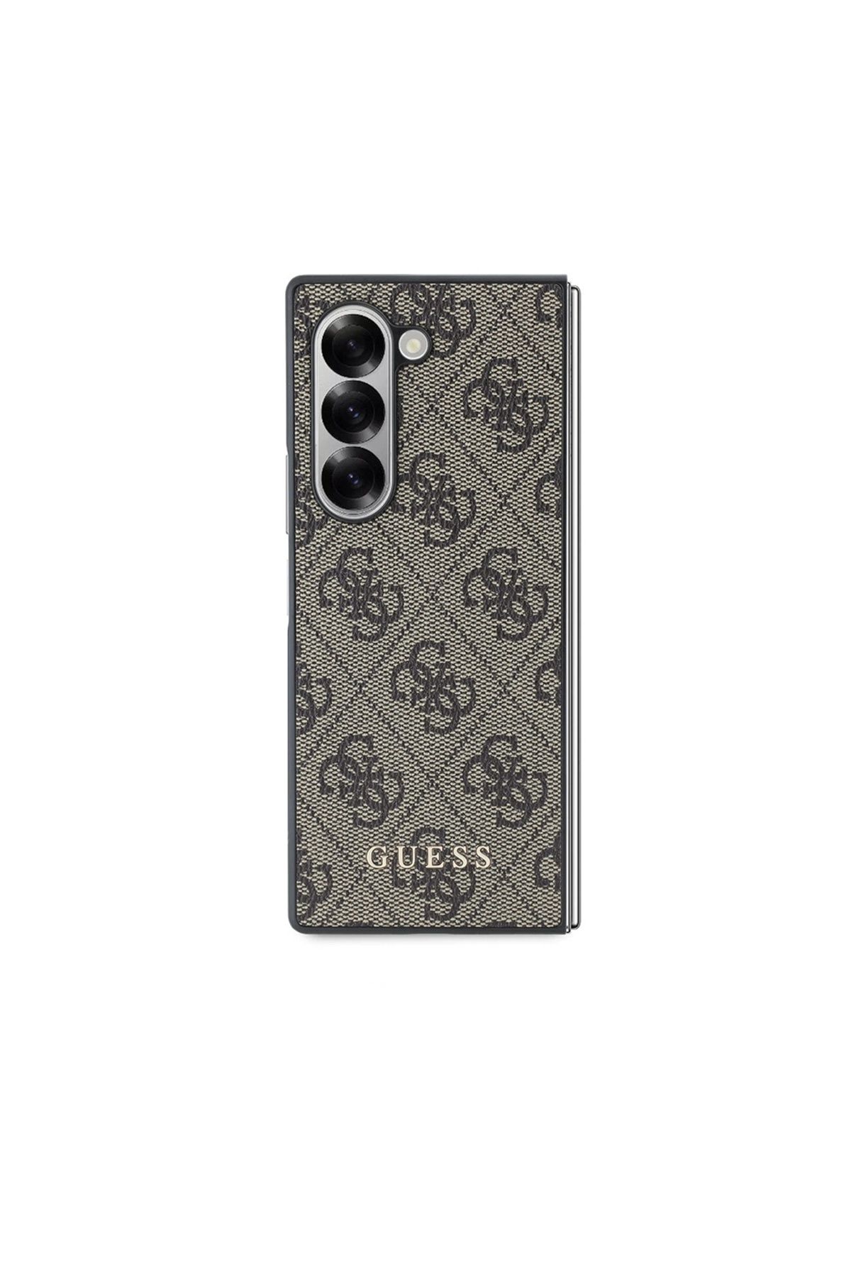 Guess-Case for Samsung Galaxy Z Fold6 - Hardcase 4G (GUHCZFD6GF4GBR) - Brown 3