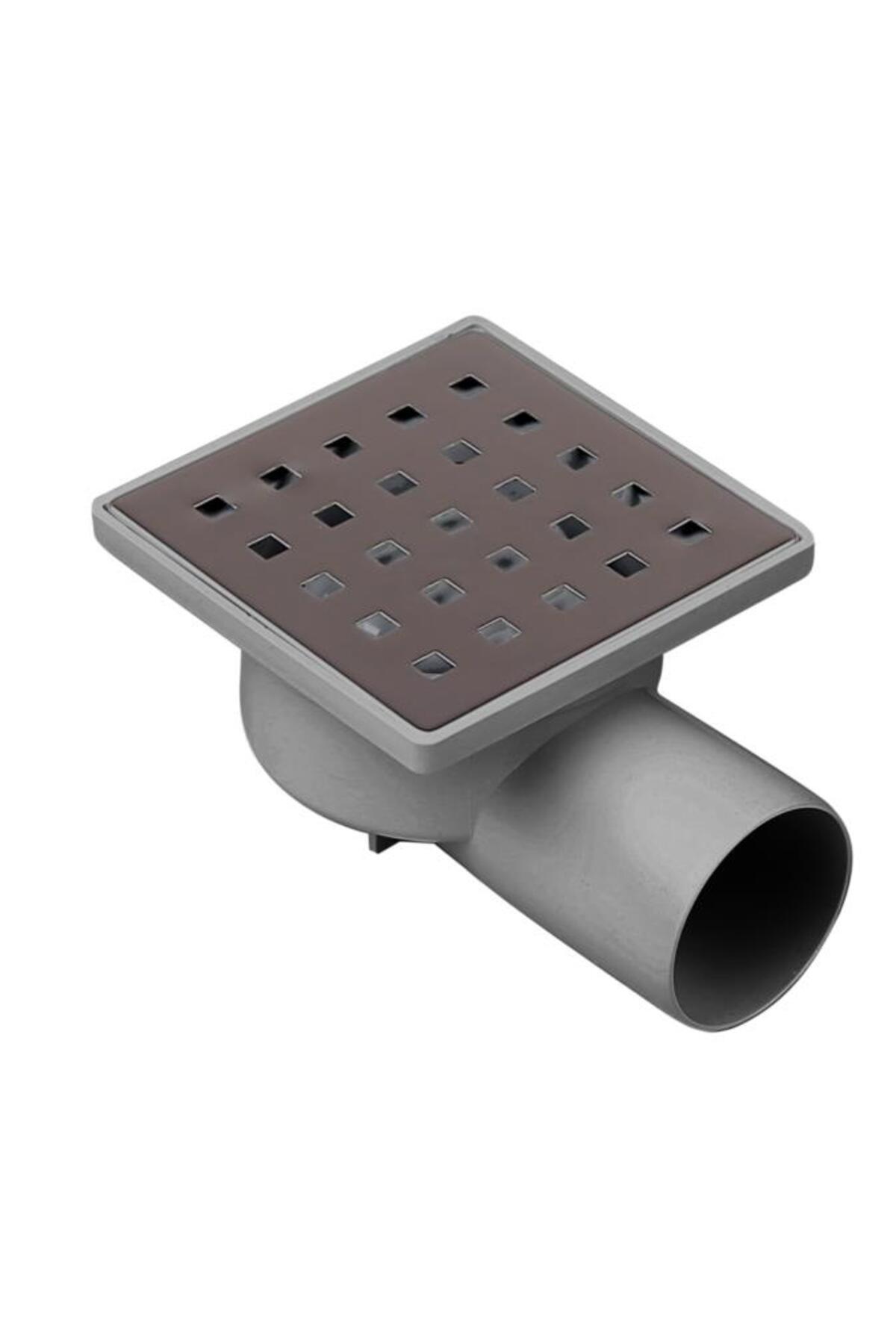 Tema Yandan Çıkışlı Yer Sifonu 10x10cm 50mm