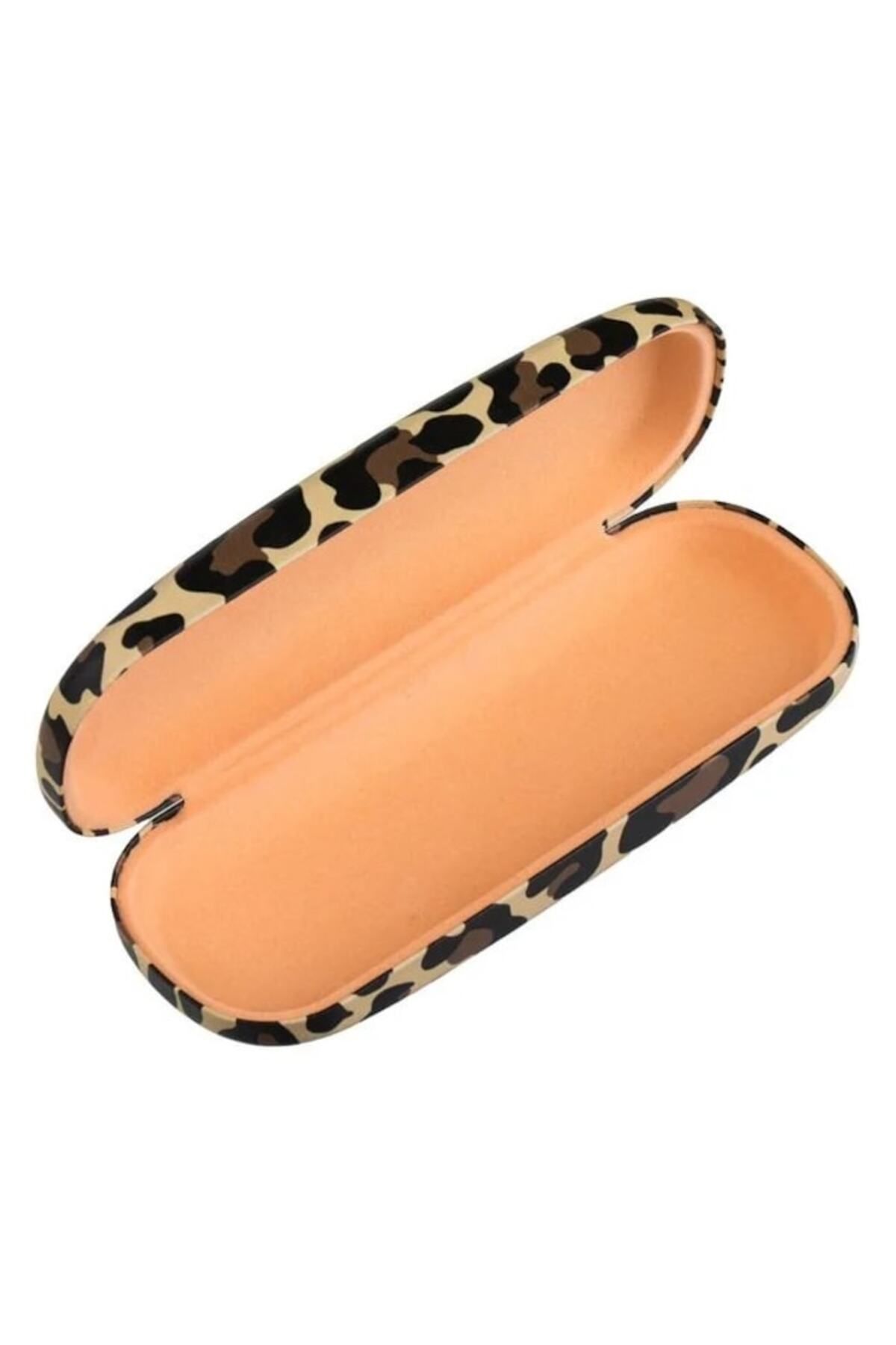 OEM-Rectangular Hard Case with Leopard Pattern for Sunglasses 3