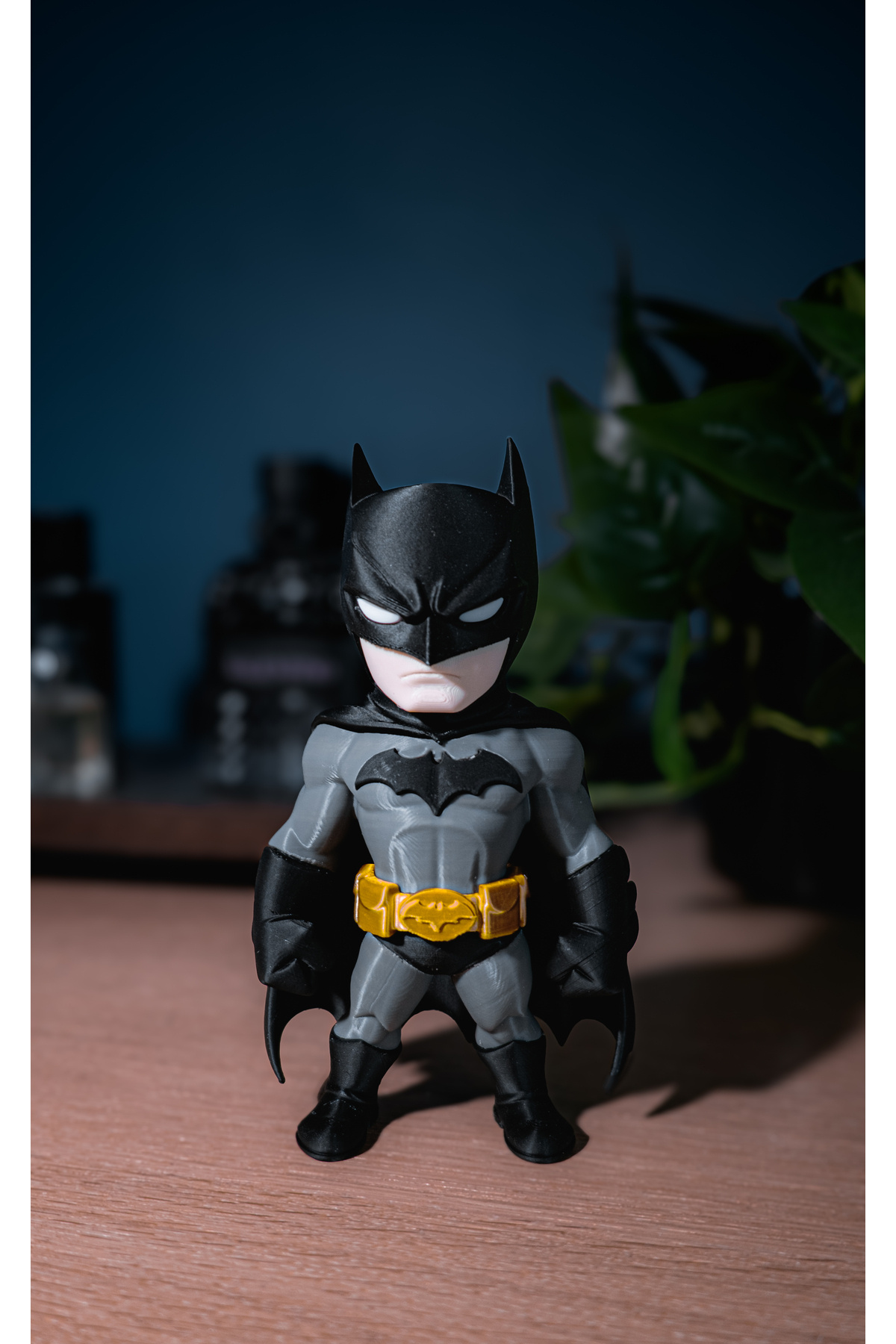 Batman Figürü – 3D Baskı Masa Dekoru (15 cm)