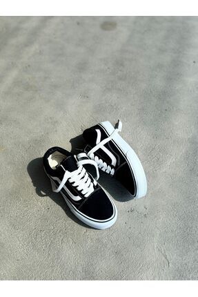 SOFT Melodi Ayakkabı Siyah-Beyaz Kadın Sneaker