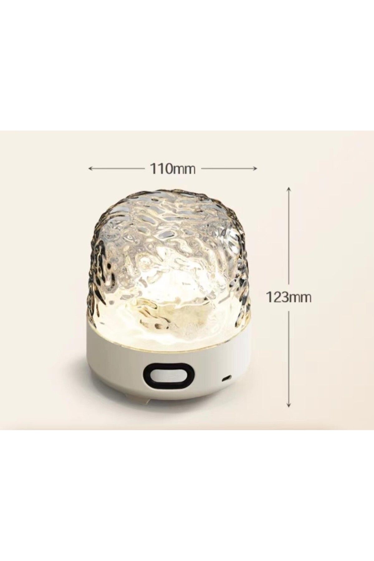 Tescomak-Ambient light lamp and stereo speaker, All-in-1 projector white 5