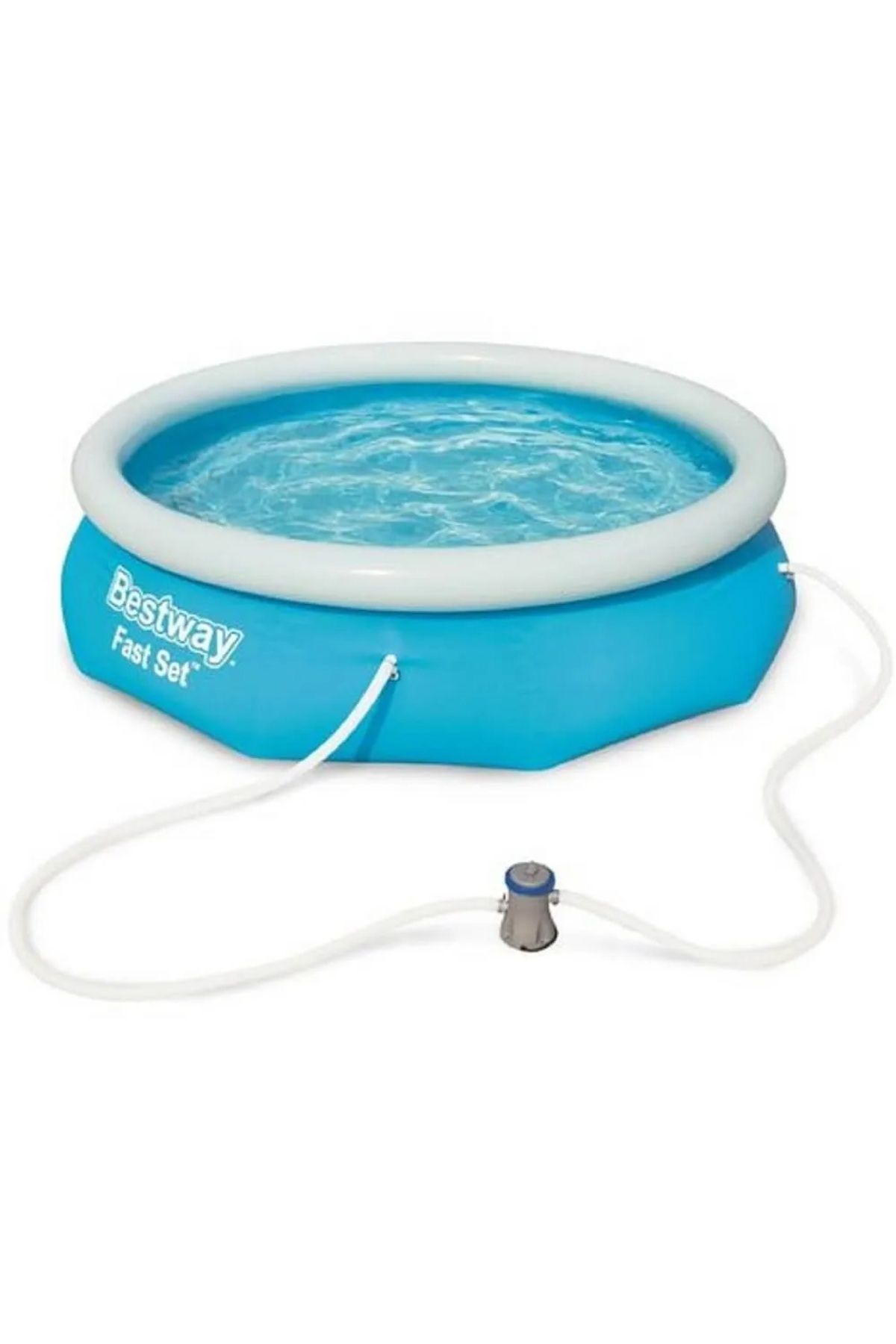 BESTWAY-Piscină cu priză rapidă, pompă de filtrare, 3,05 m x 76 cm, 3.800 litri 2