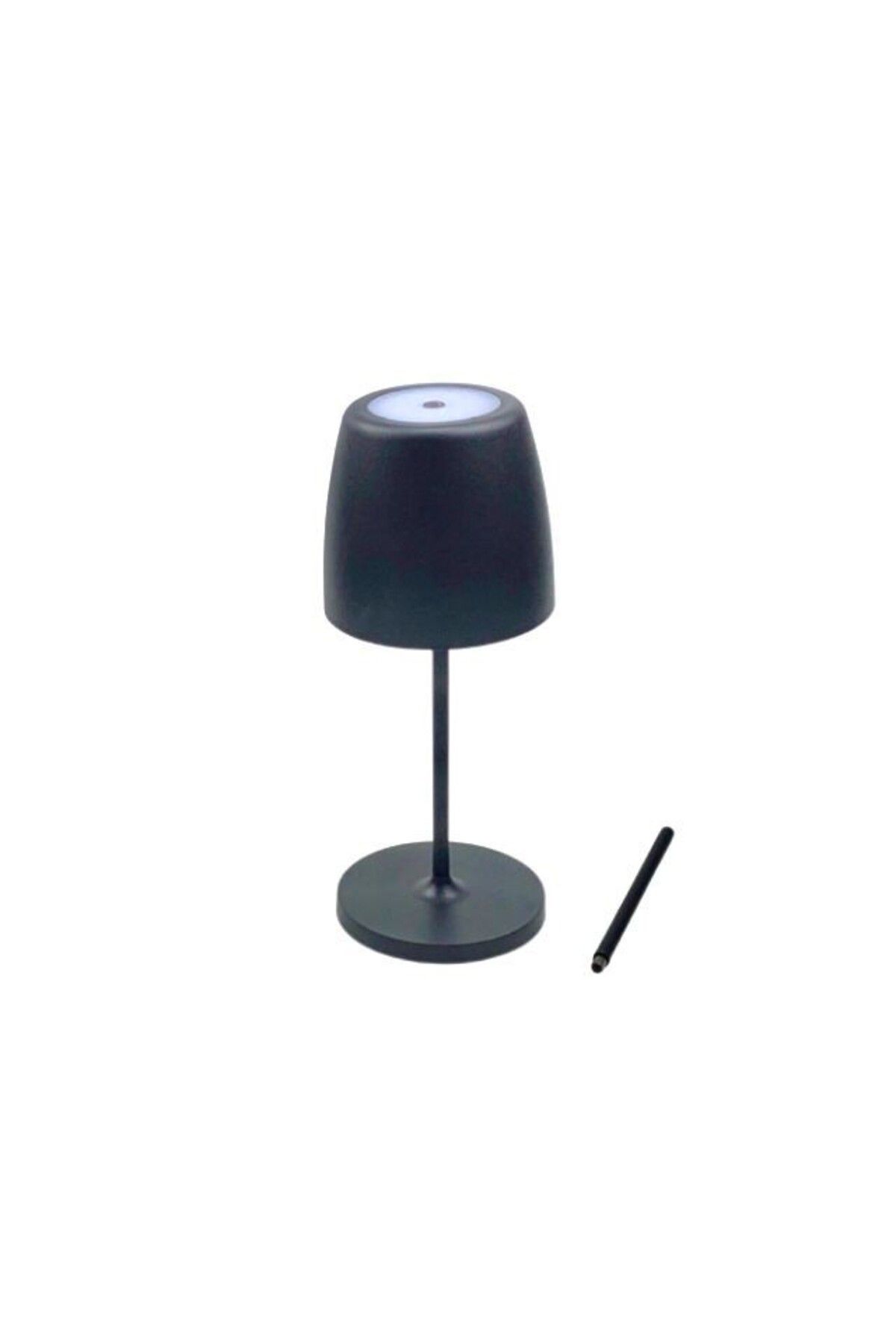 Tescomak-Rechargeable touch led table lamp with telescopic rod, 200LM black 6