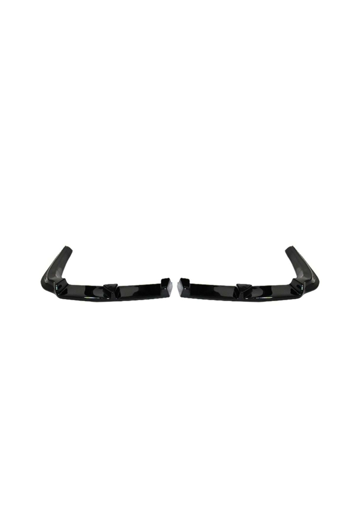 DELUXETUNING-Set 2 extensii bara spate universala, prelungire bara spate, coltare bara spate, negru lucios 1