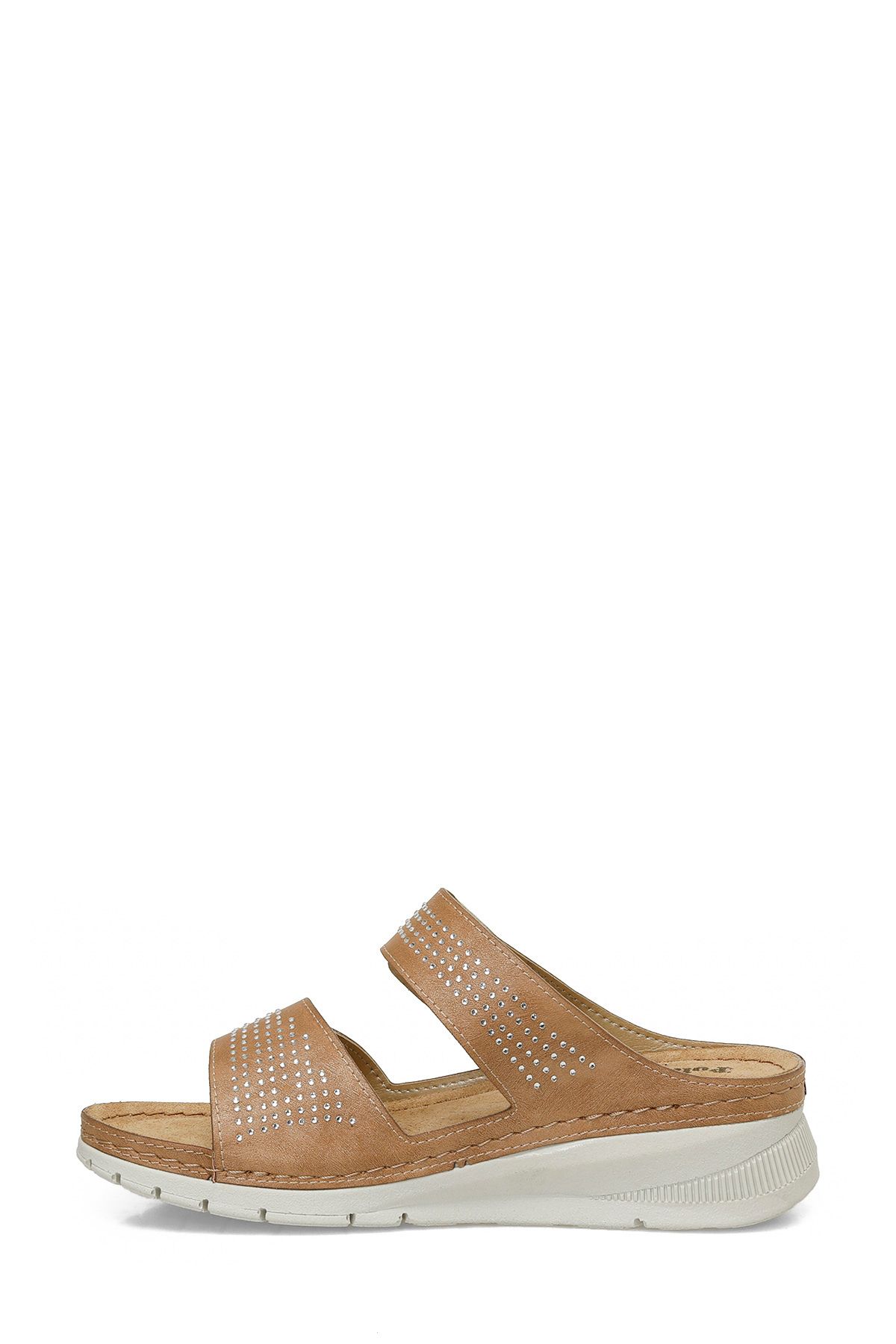 Polaris-167002.Z5Fx Tan Women's Slippers 3