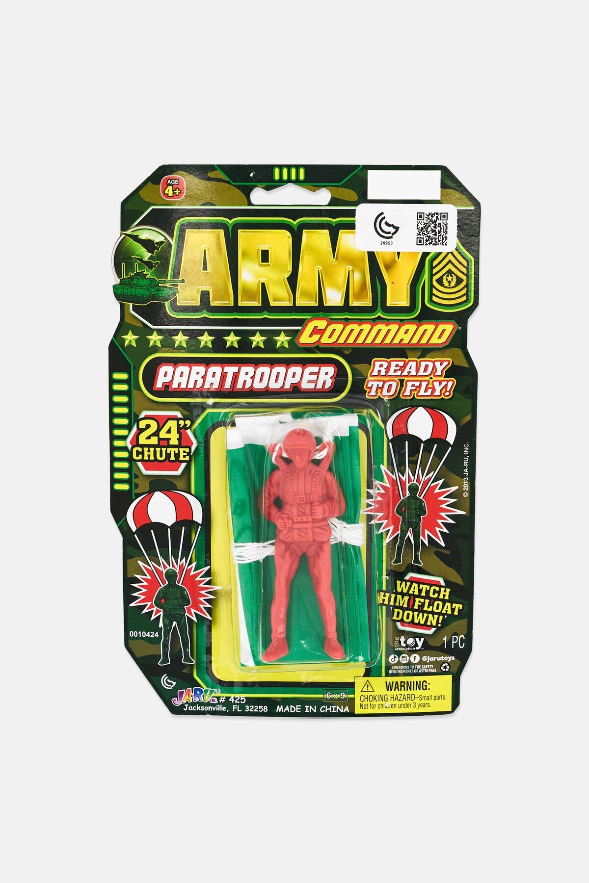 Jaru-Army Command Paratrooper Action Toy, Assorted 1