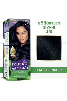 Wella Koleston Naturals 2/8 Böğürtlen Siyah Saç Boyası
