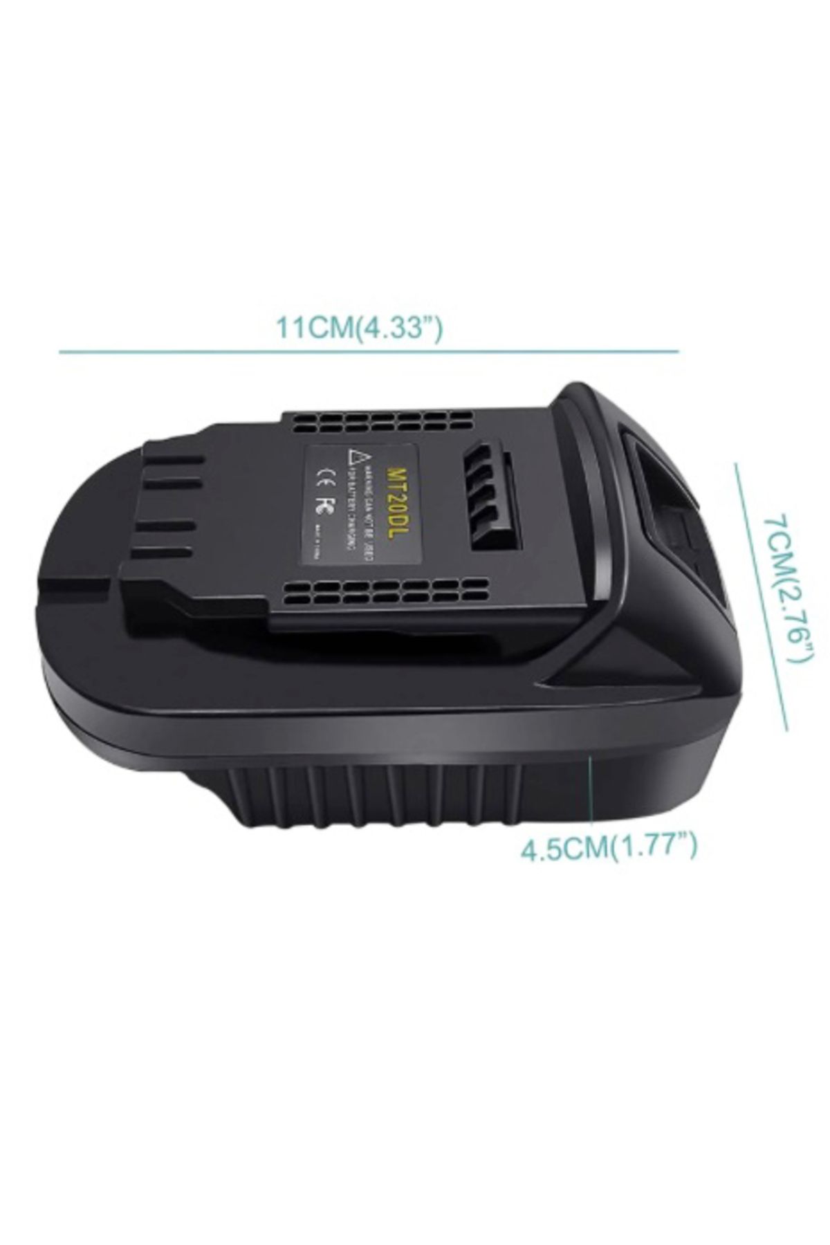 Rosfix-Adapter / Konwerter akumulatora Makita 18V do Dewalt 18V (MT20DL) 5