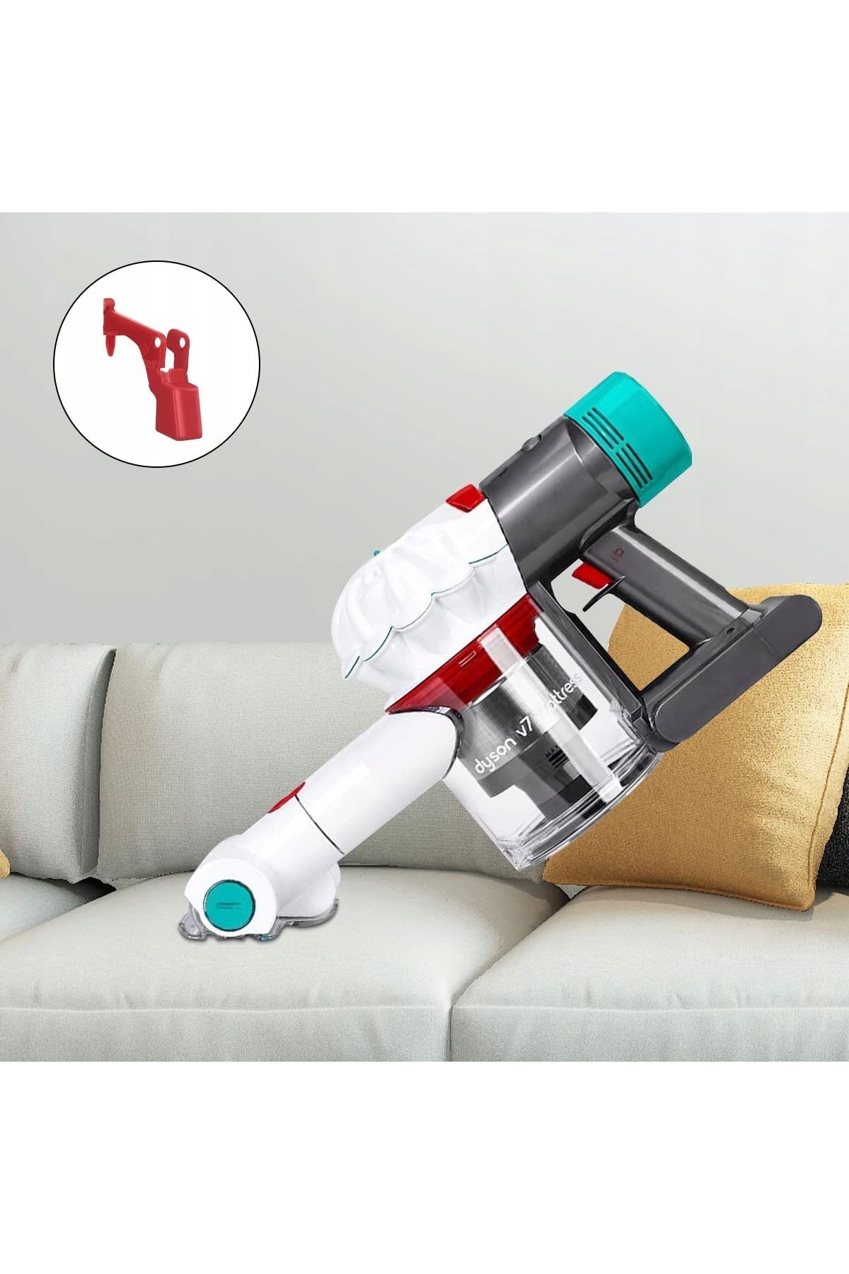 Rosfix-Buton Întărit PowerFix Trigger V-Red pentru Dyson 5