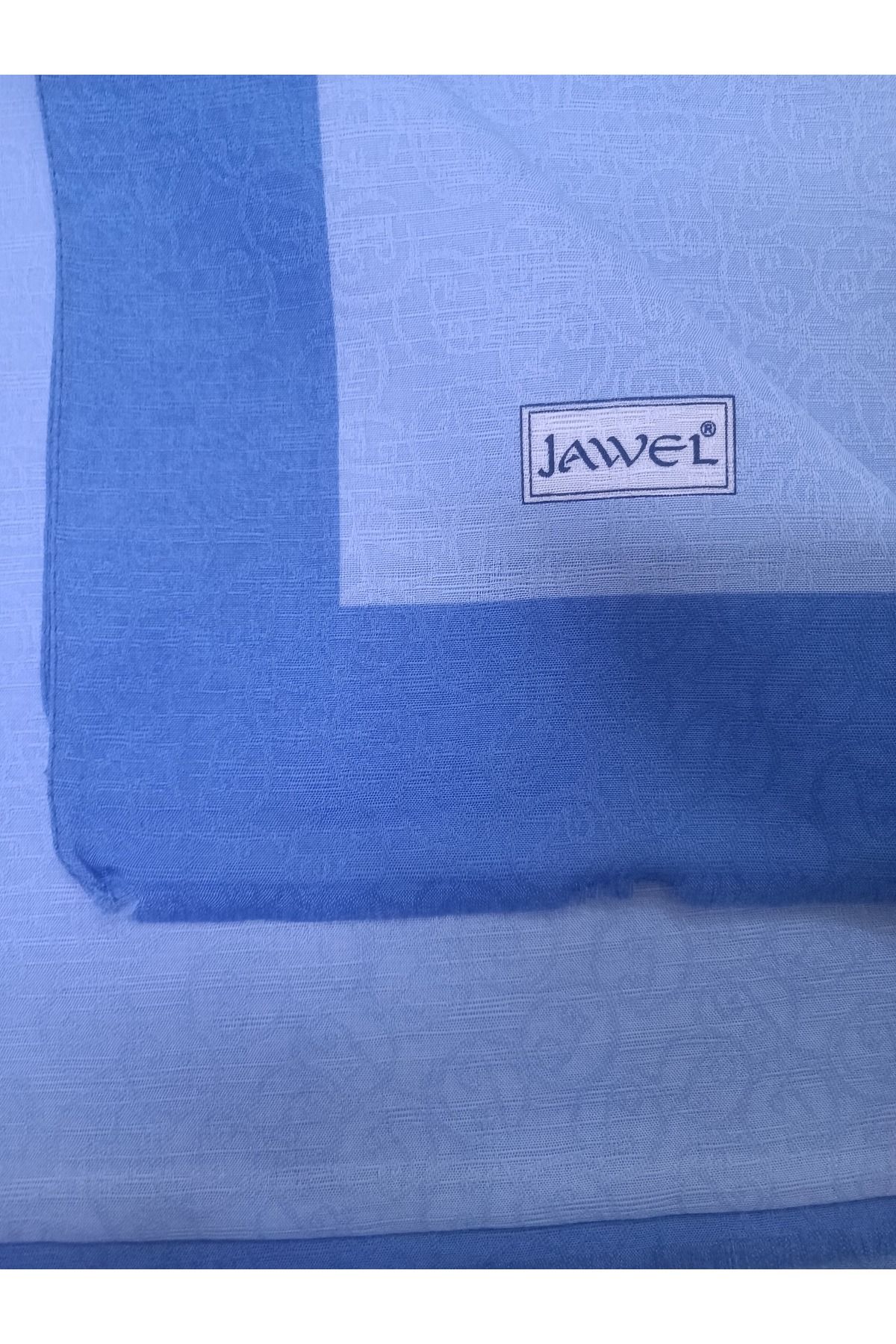 JAWEL-Şal din bumbac anti-transpiraţie cu monogramă 3