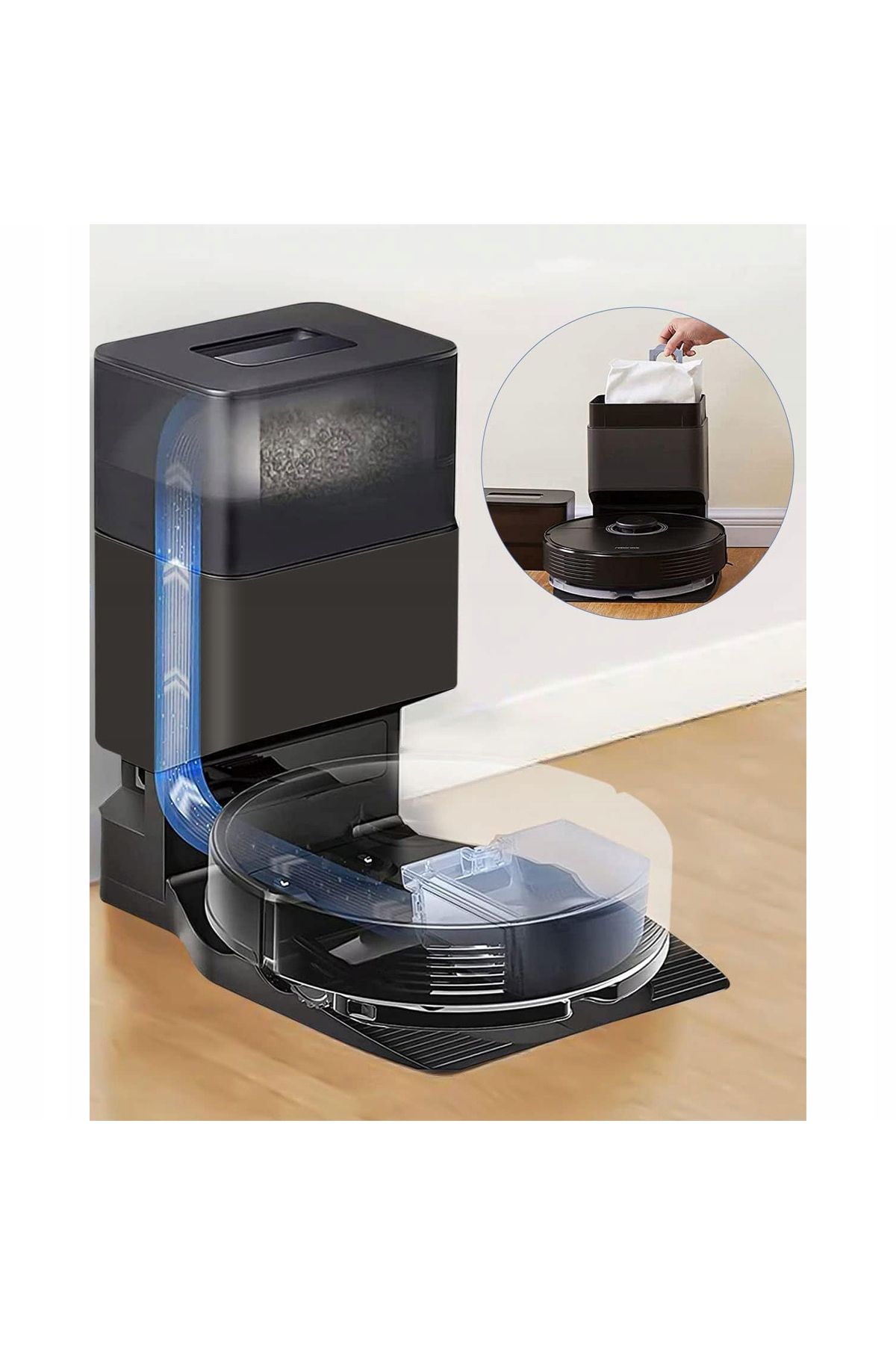 Rosfix-DustMaster BagSet X12 - Worki do stacji Xiaomi Roborock S7 S8 Q5 Q7 Q8 | 1,8L | 4-warstwowe 7