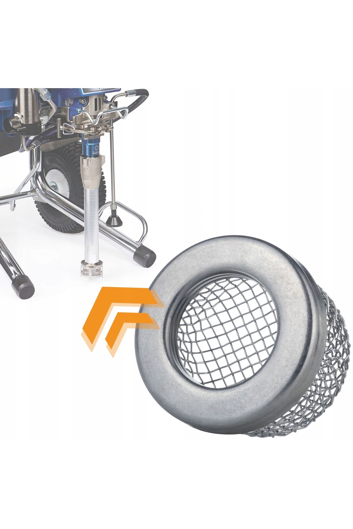 Rosfix-Filtr ssaka 10 mesh do agregatu tłokowego Tornado RTR5 4