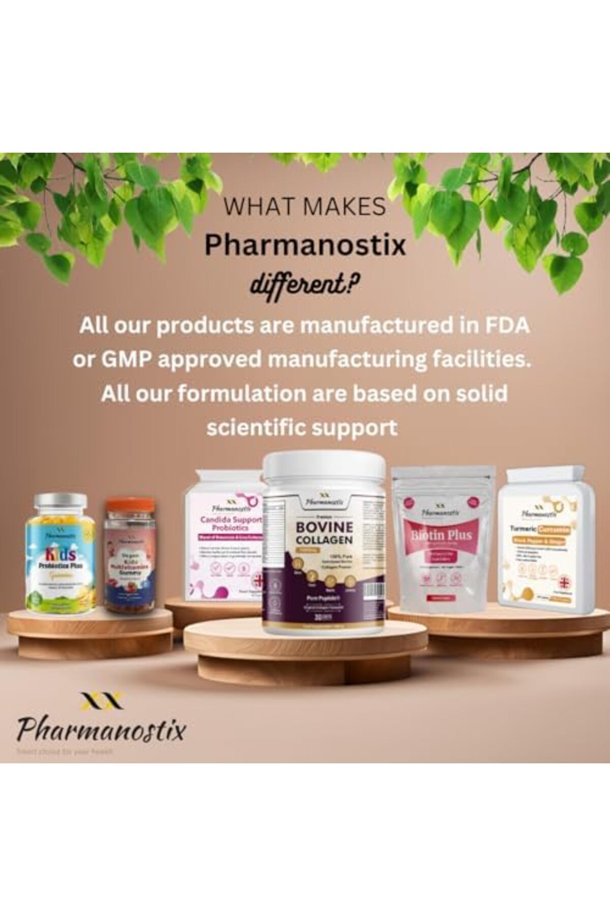 Pharmanostix-Candida Support Probiotics, 60 Capsules, Ultimate Extra Strength All-in-ONE Formulation, Boosts Immu 7