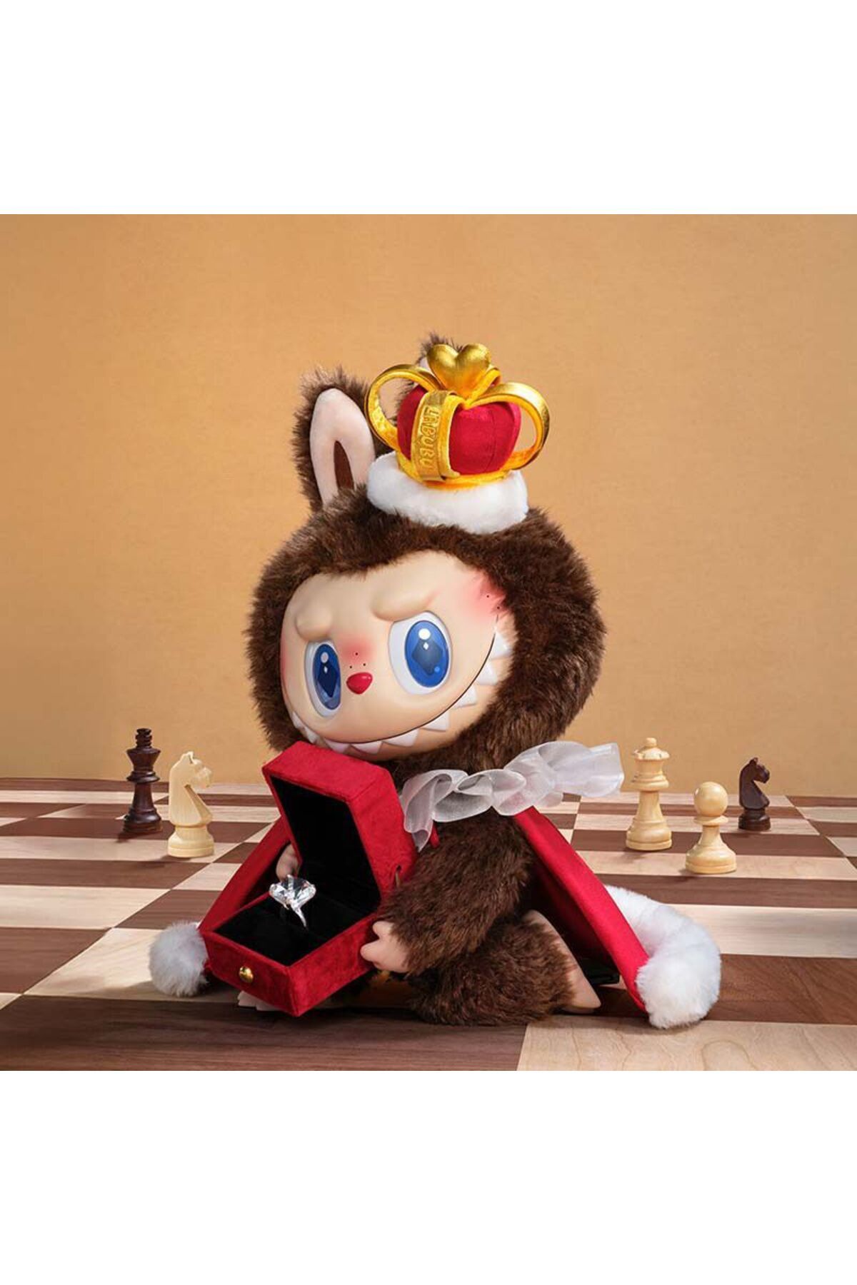 bbl-New LABUBU King Plush Ornament From the LABUBU King Adventure Series 6