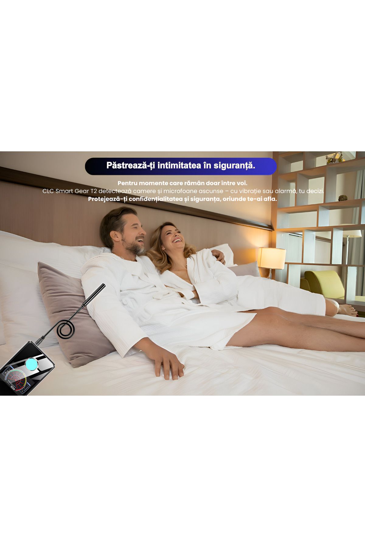 CLC SmartGear-Hidden microphone and spy camera detector, car GPS detection, privacy and security protection 6