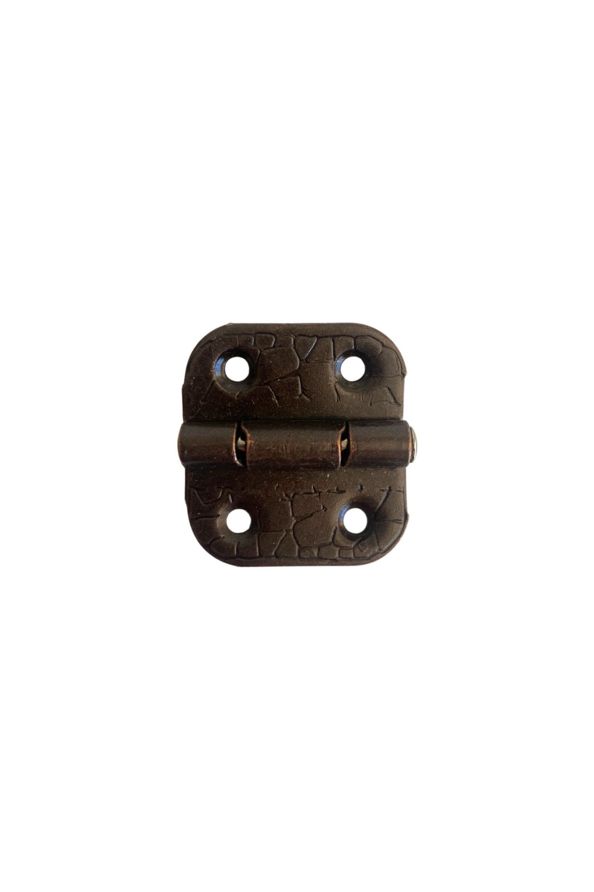 DSYapıAksesuar-Backgammon Hinge Furniture Box Hinge with Stop (Bronze) (4 Pcs) (Width: 3cm Length: 3cm) 6
