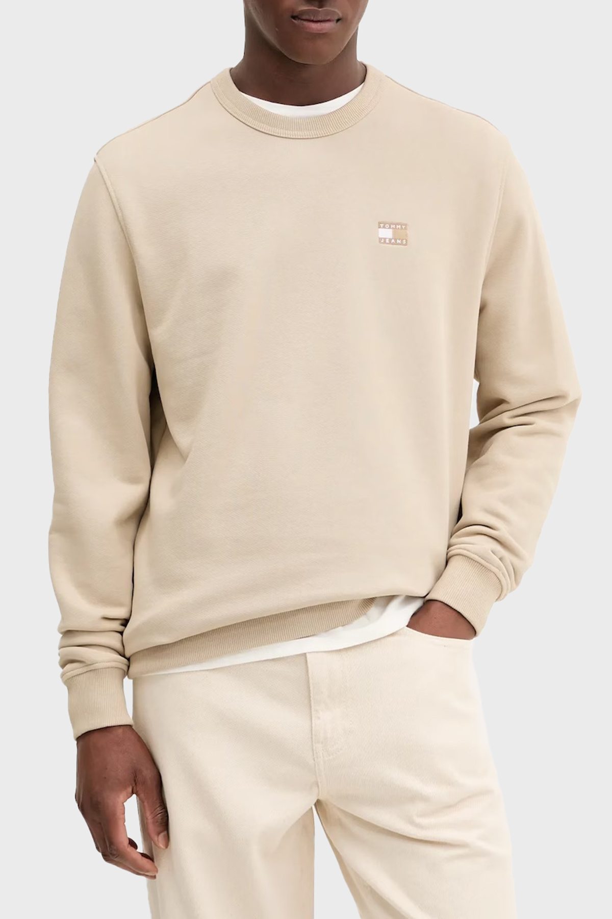 تامی جینز SWEAT مردانه SWEAT DM0DM20660 RBV 100% پنبه ای منظم