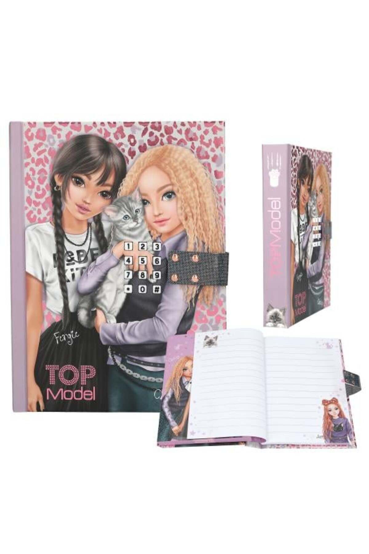 Top Model by Depesche-Secret Code Journal TOPModel with Sound REBEL KITTY 2