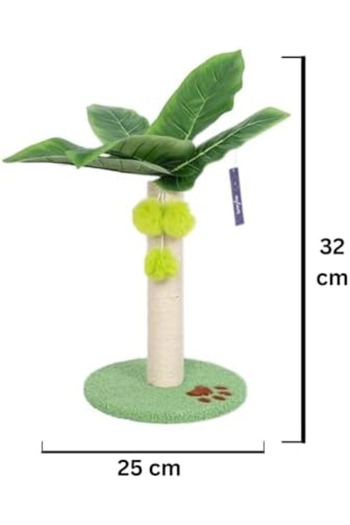aylam-Cat Scratching Post, Cat Scratcher Tree, Natural Sisal Cat Scratch Post Beds Interactive 3 Toy 3
