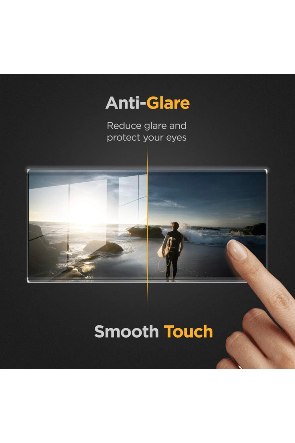 FONIX-Paper-Feel Mat film compatible with Samsung Galaxy M16, Full coverage 5