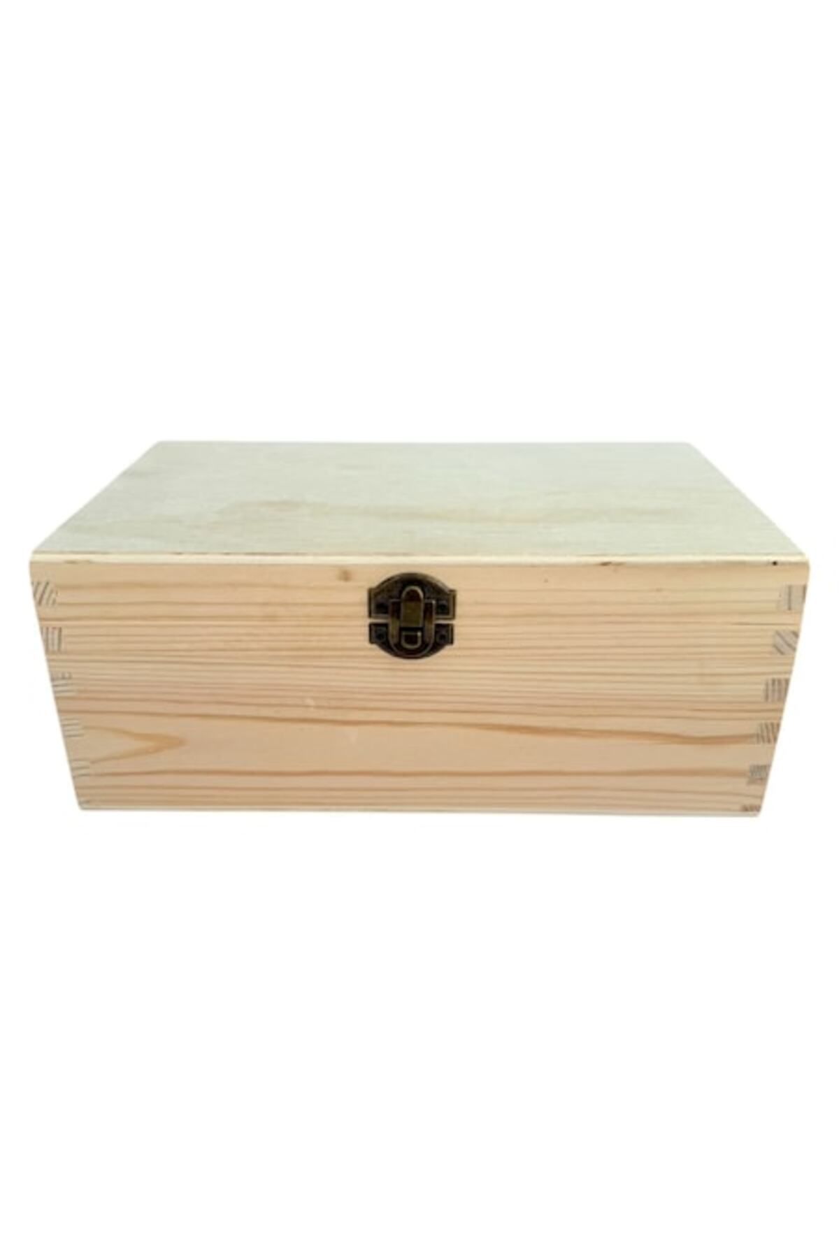 OEM-Wooden chest blank for storage 1
