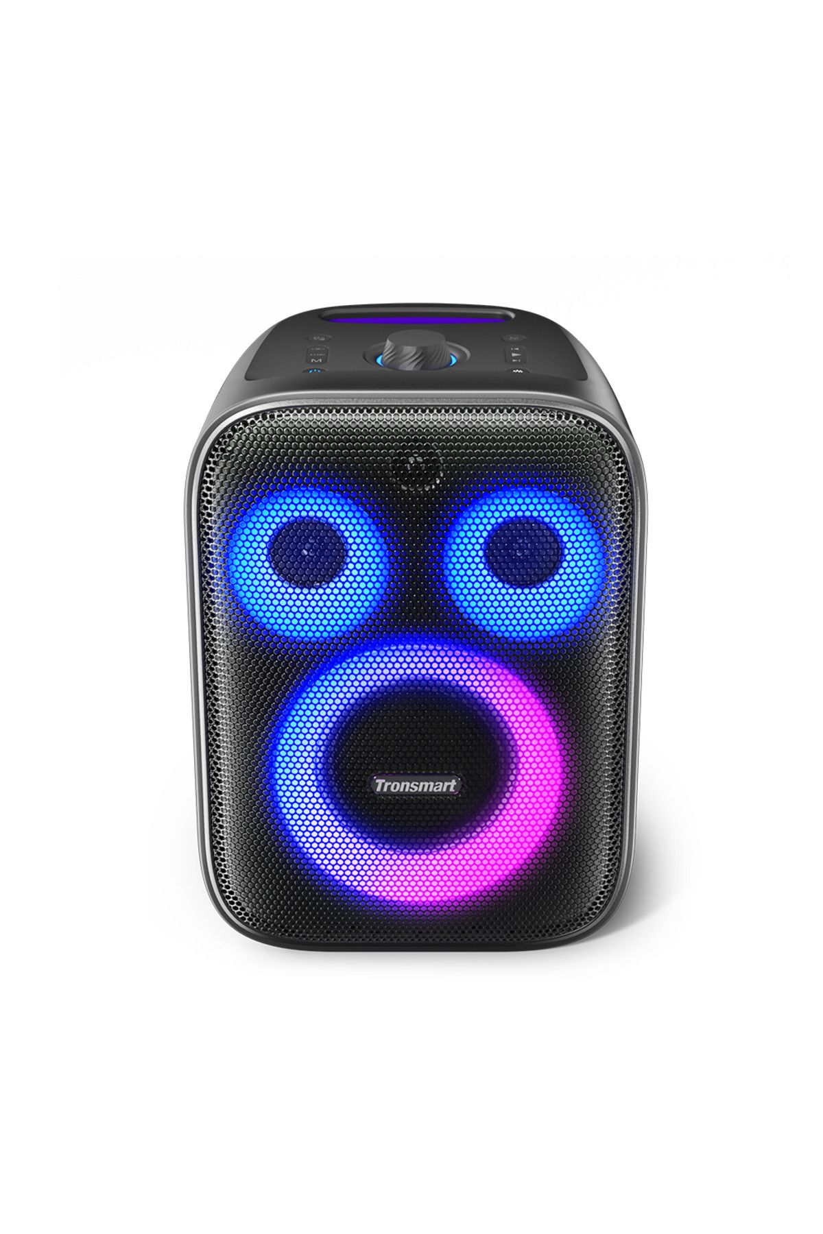 Tronsmart-Głośnik bezprzewodowy Halo 200 120W + 2 mikrofony do karaoke - czarny 4