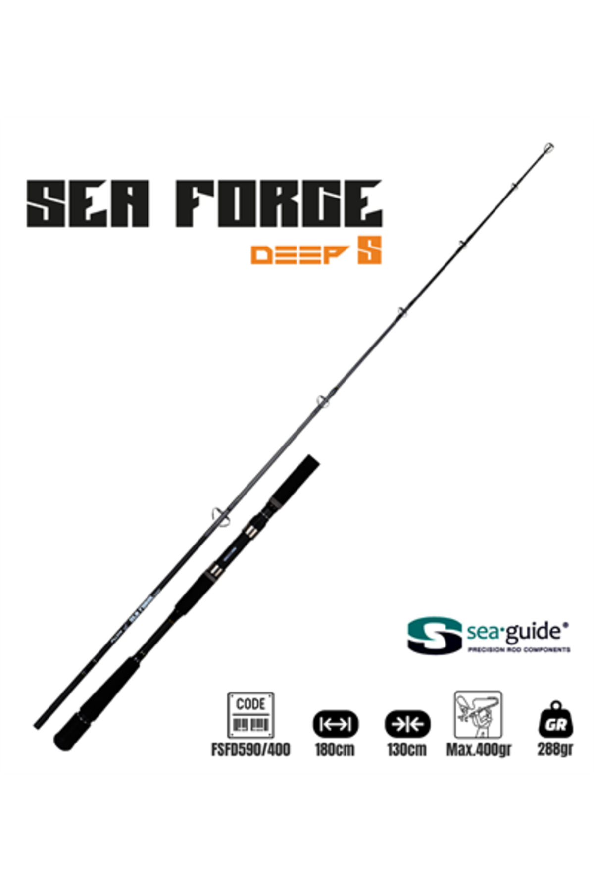 フィジー産　ゾウムシ　16mm Fujin Sea Force Deep S 180cm Max 400gr Tekne Kamış - Fiyatı, Yorumları