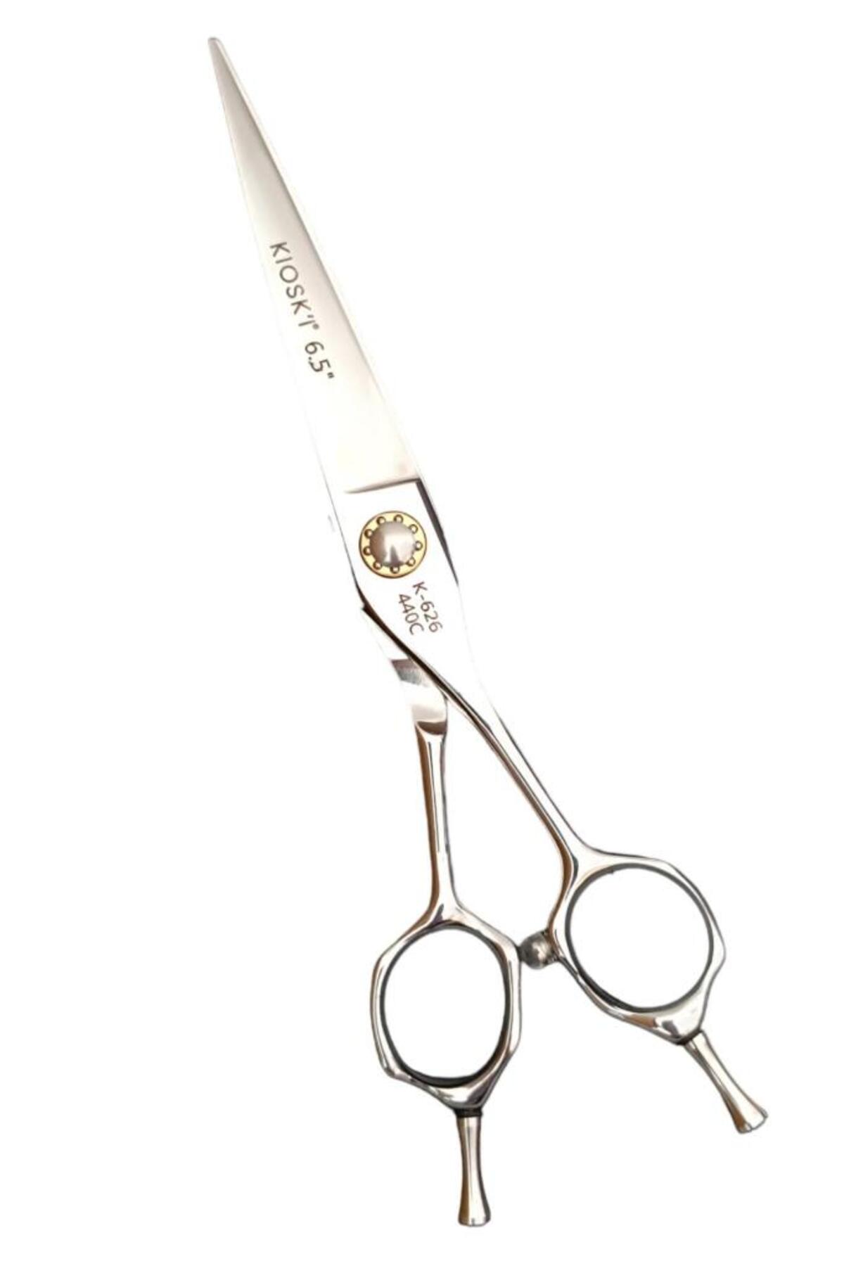 KİOSKİ Profesyonel Premium Lüks Makas 440-C 6,5 Numara K-626