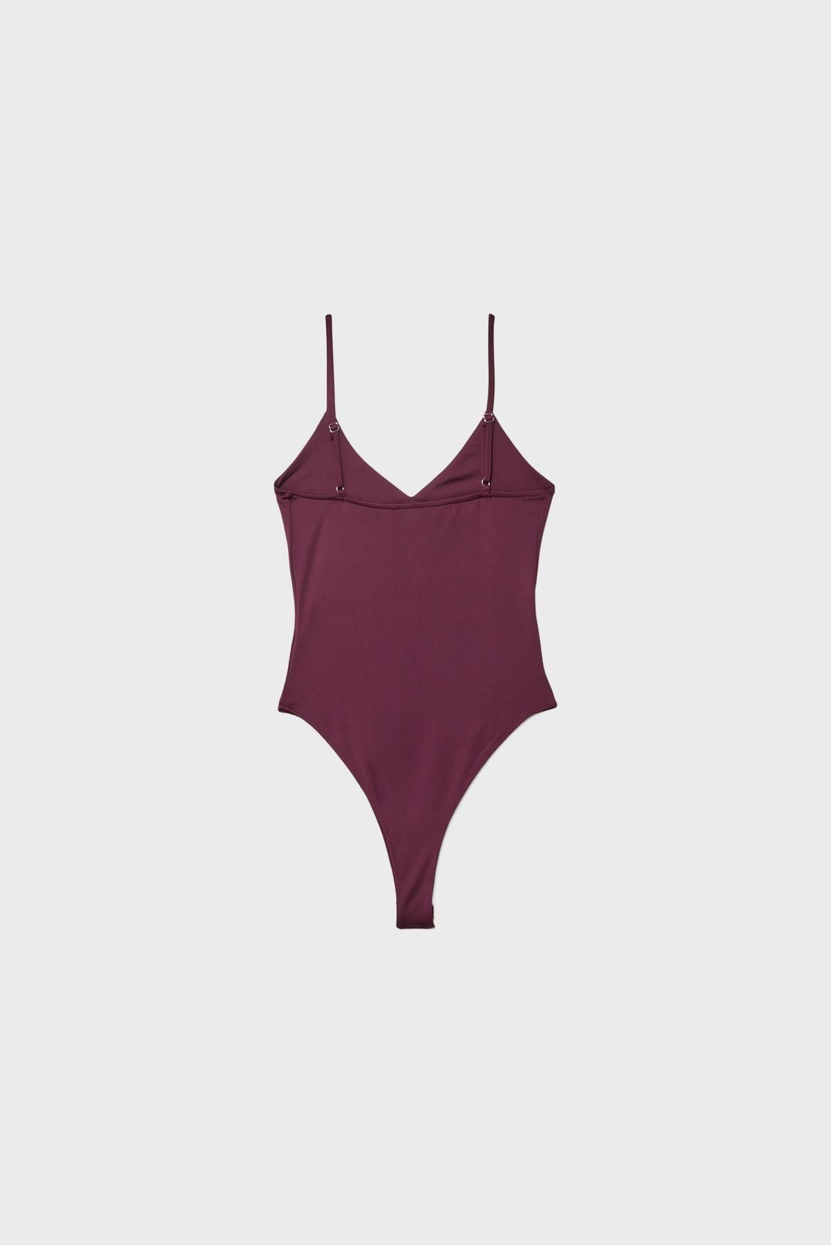 Stradivarius-Basics bodysuit with straps 7