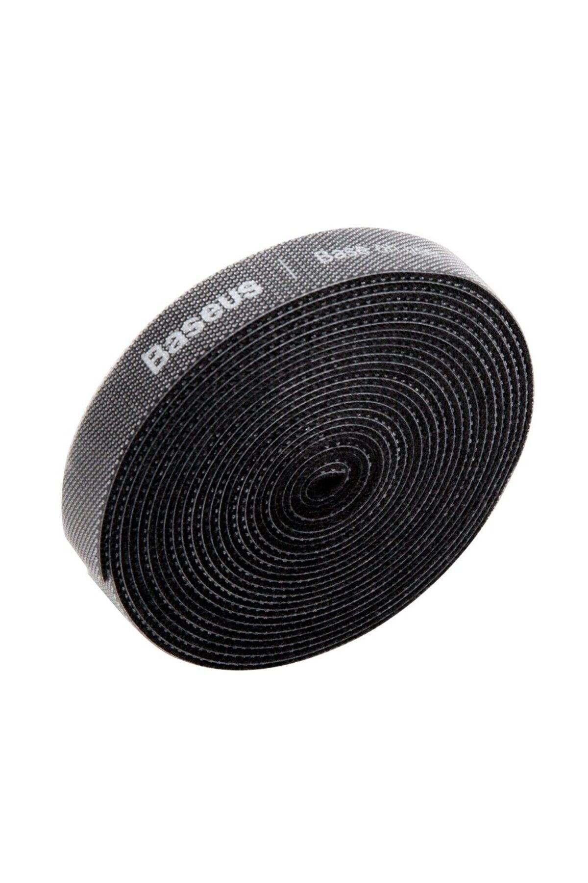 Baseus-Bandă Velcro organizator de cabluri 3m neagră 3