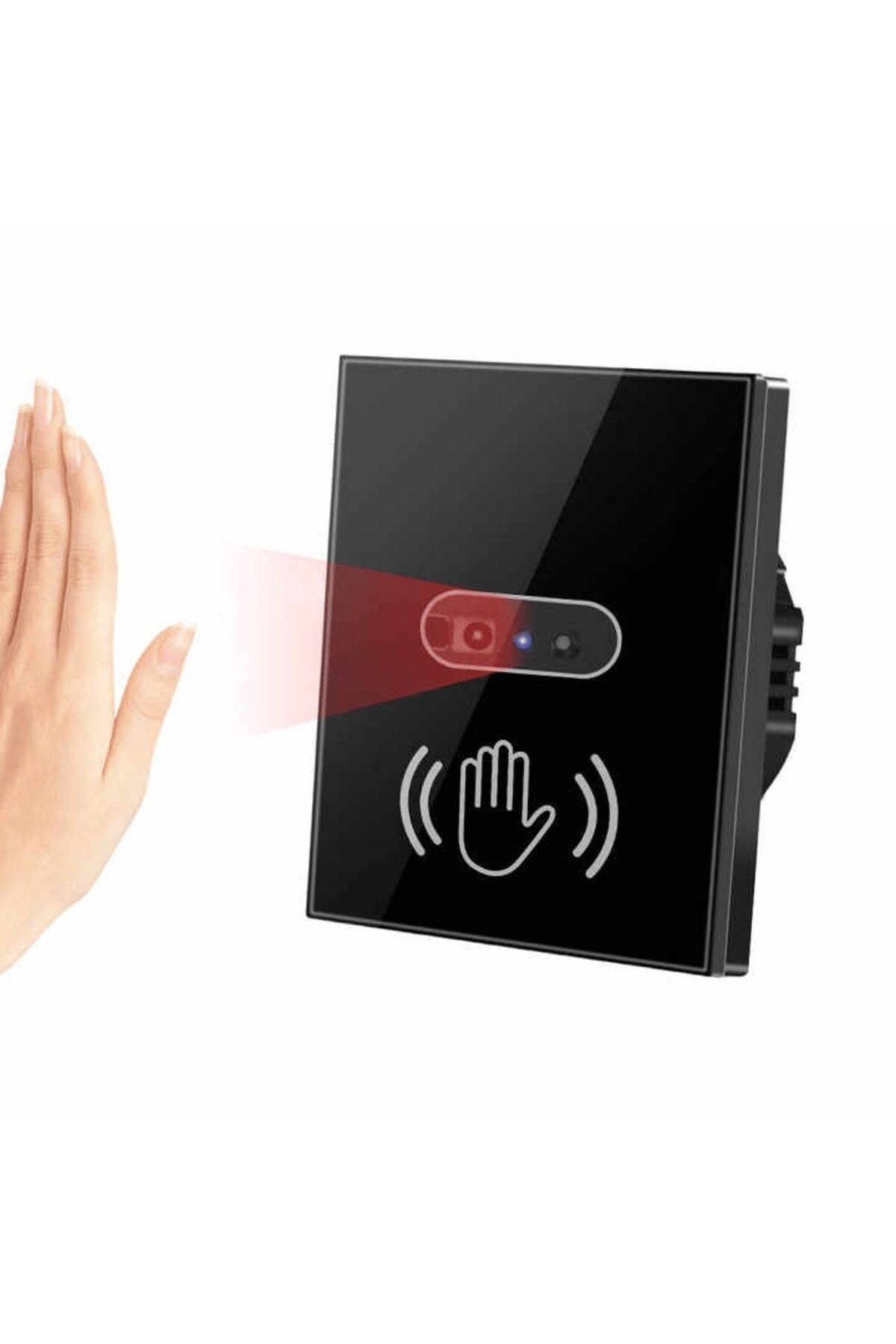 OEM-Smart Switch with Infrared Sensor 10A, Motion Activation, Touch-Free, Tempered Glass Panel, Wall Int 4