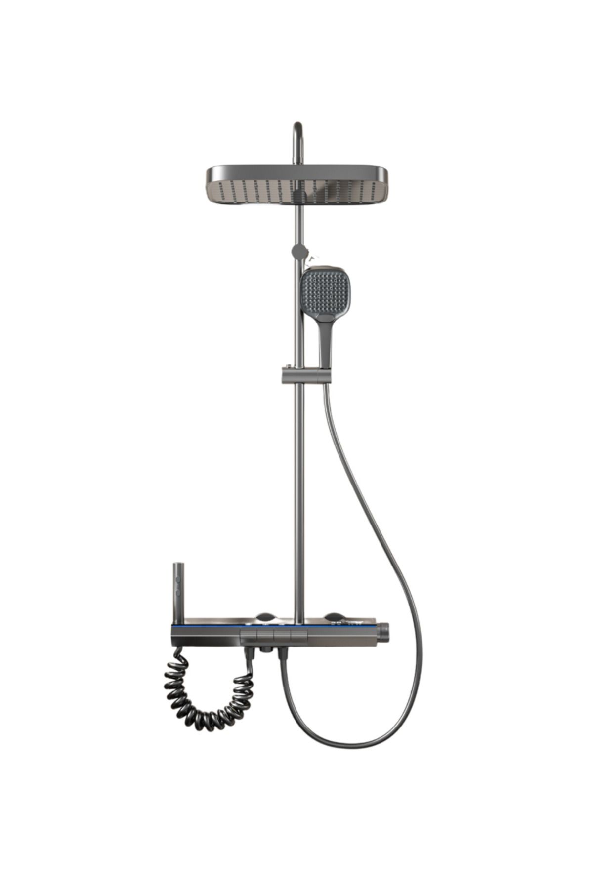 Razo-Razo Shower Column, LED Display, LED Ambient Strip, Piano Controls, 4 Water Flow Functions 3