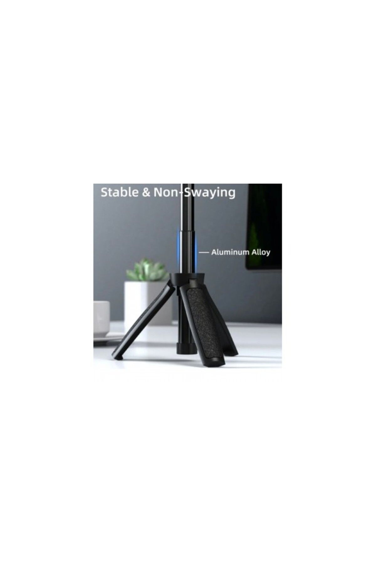 SUREWO-Mini tripod and selfie stick, Surewo, compatible with GoPro Hero 13,12,11,10,9, Insta360 X3, black 2