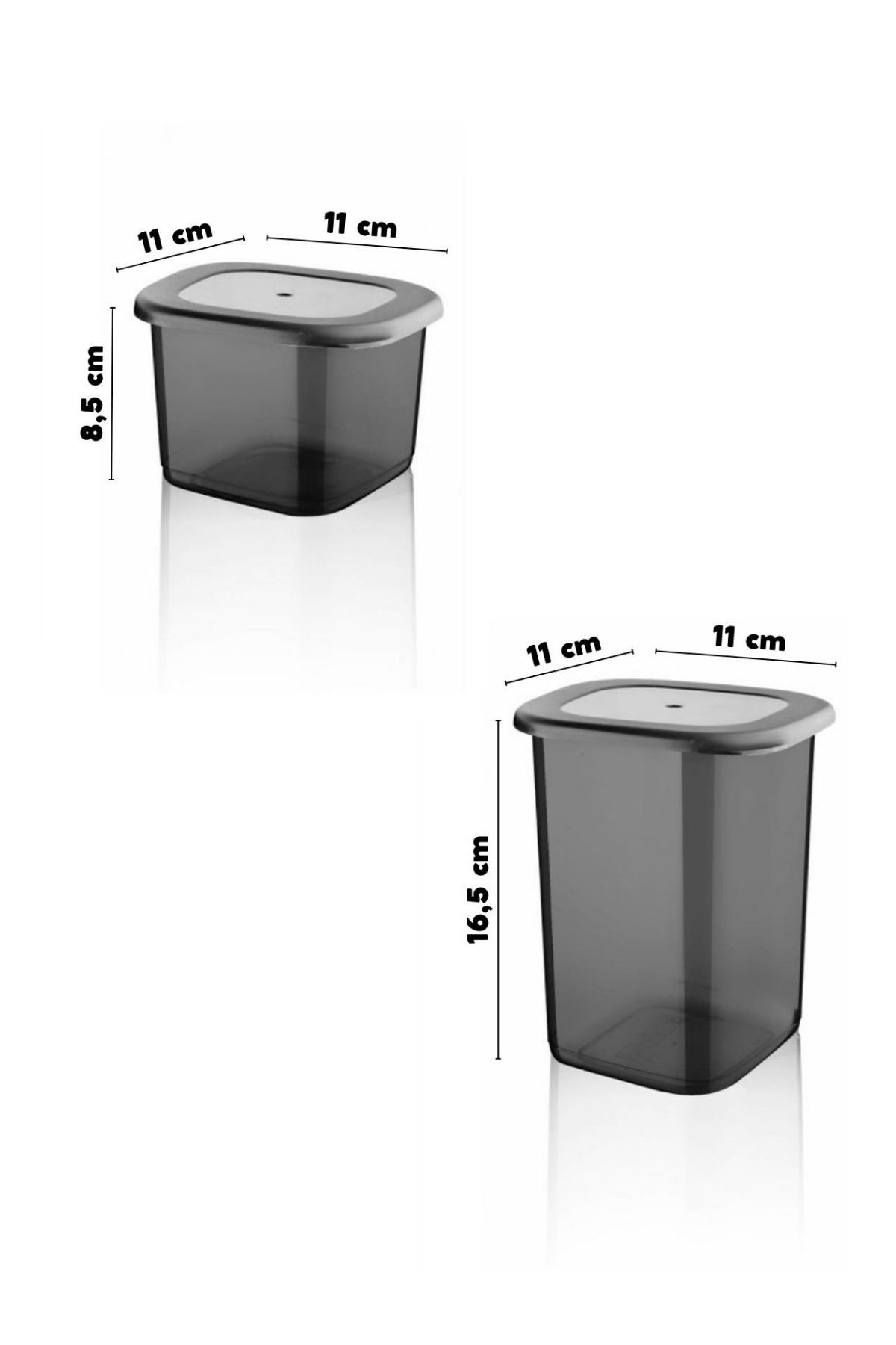 Nandy Home-18 Pieces, Storage Container Set with Labels as Gifts / 6X1,2Lt-12X0,5Lt. 6