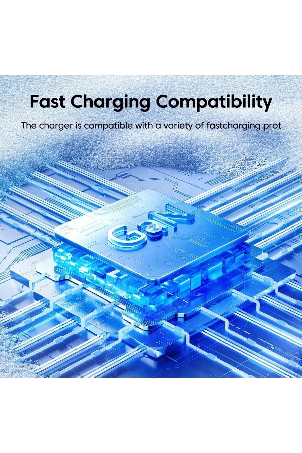 Techsuit-Adaptor de alimentare Gan, USB, Tip-C, 35w - (CHPD174) - Negru 2