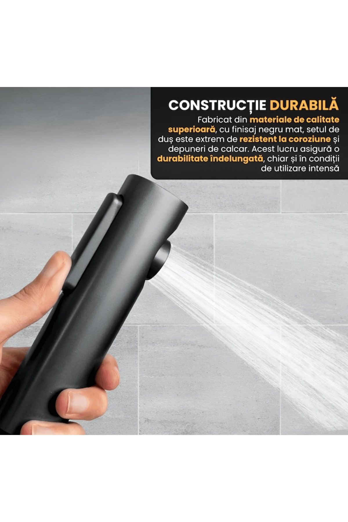 Full Abundance-Smart Shower Column, Full Abundance, LED Display, Piano Controls, 360° Rotation 3