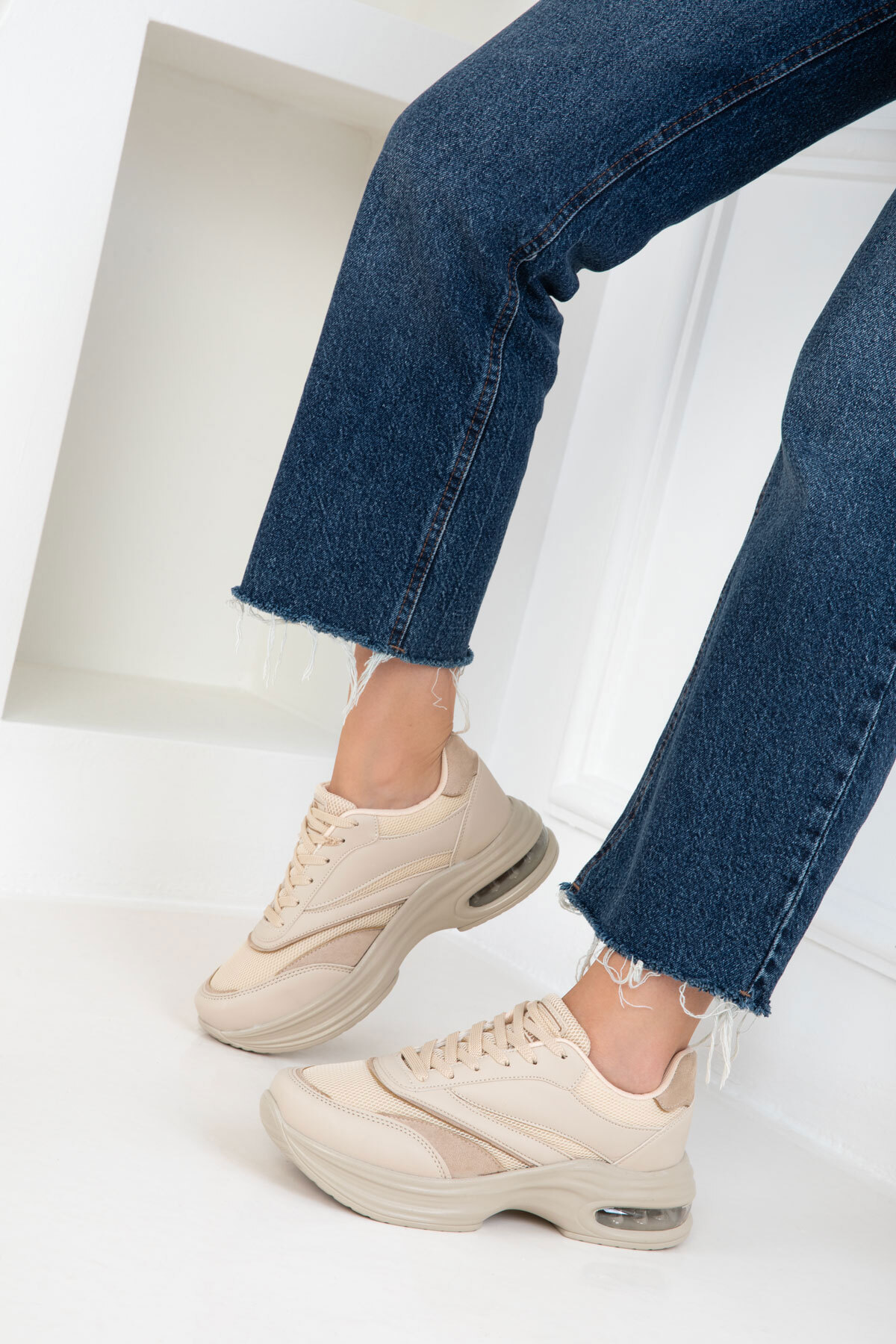 SOHO Bej Kadın Sneaker 20763 görsel 5