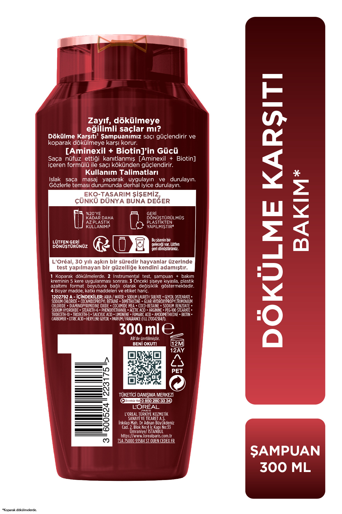 Komple Direnç Dökülme Karşıtı Şampuan 300 ml — 48552 — تصویر 8 از 8